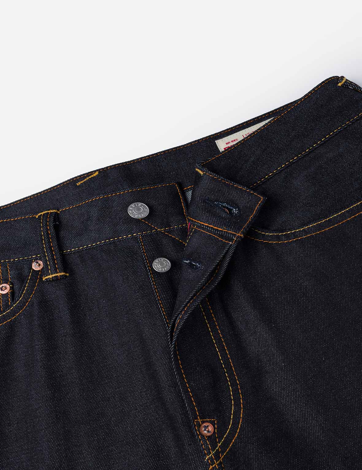 レッド大黒プリント ルーズフィット ジーンズ #2038