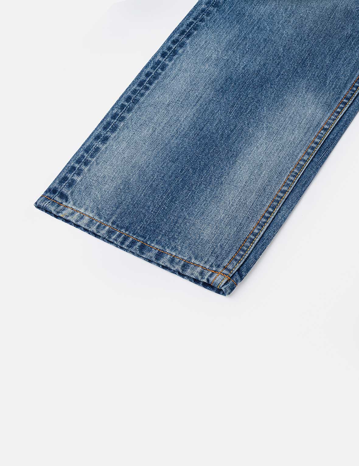 Yellow Daicock Print Regular Fit Jeans #2000