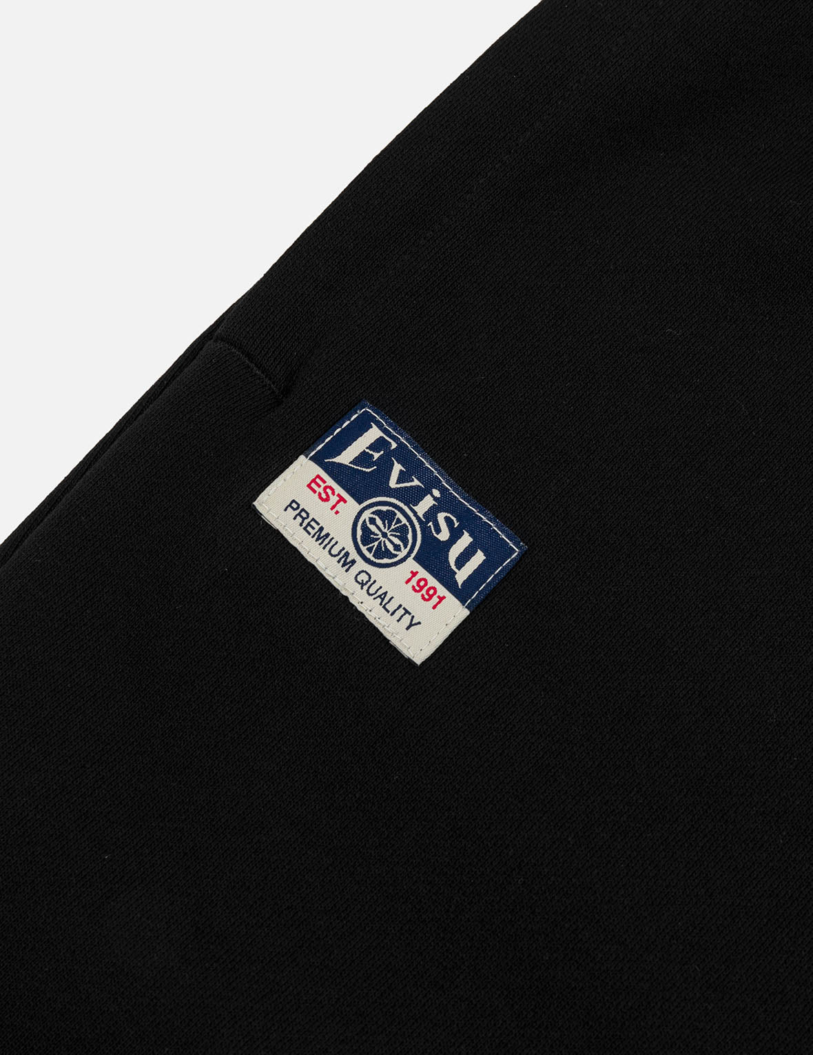 ロゴ刺繍と鶴の恩返し大黒プリント レギュラーフィットスウェットパンツ