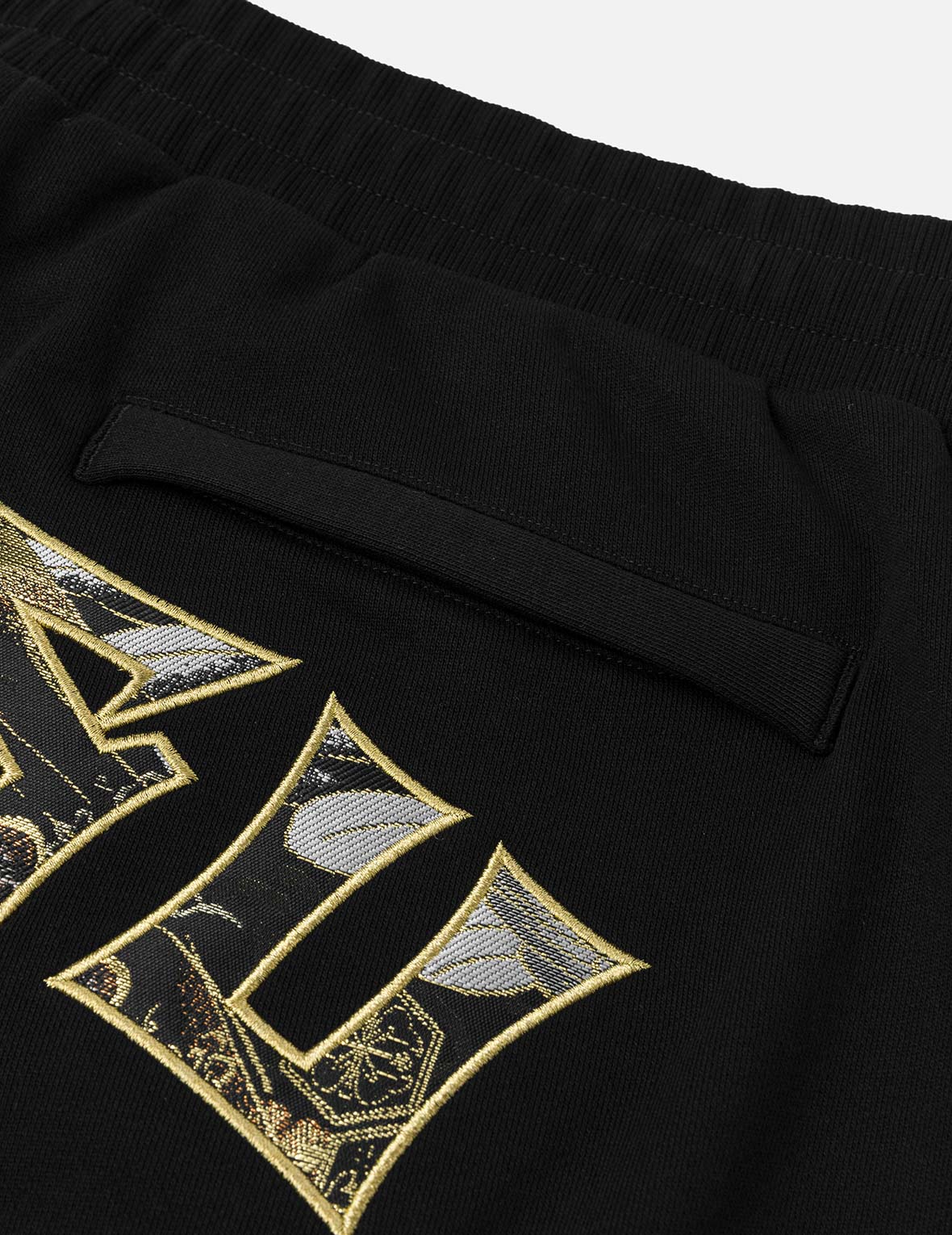 カモメ刺繍EVISUブロケードアップリケ ストレートフィットスウェットパンツ