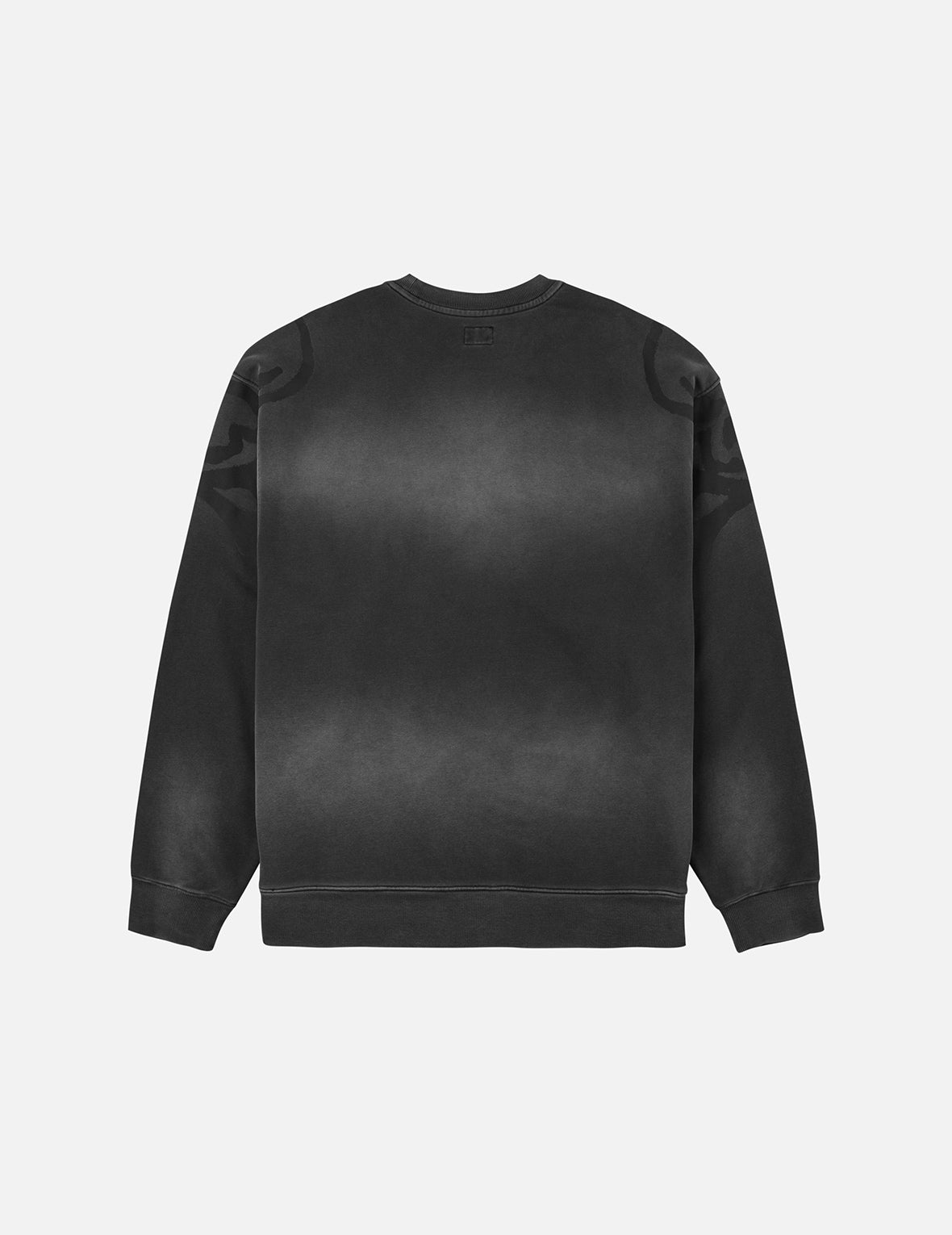 スカルとカモメプリント ファッションフィット セーター