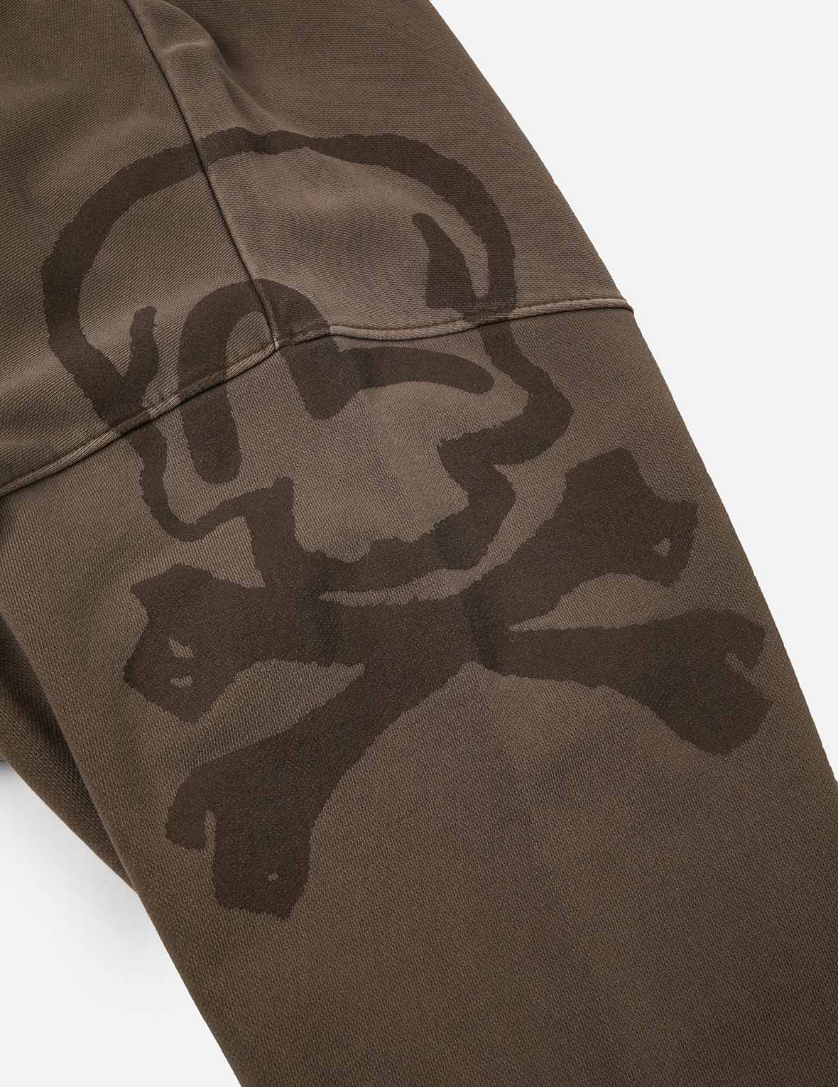 スカルとカモメプリント ファッションフィット セーター