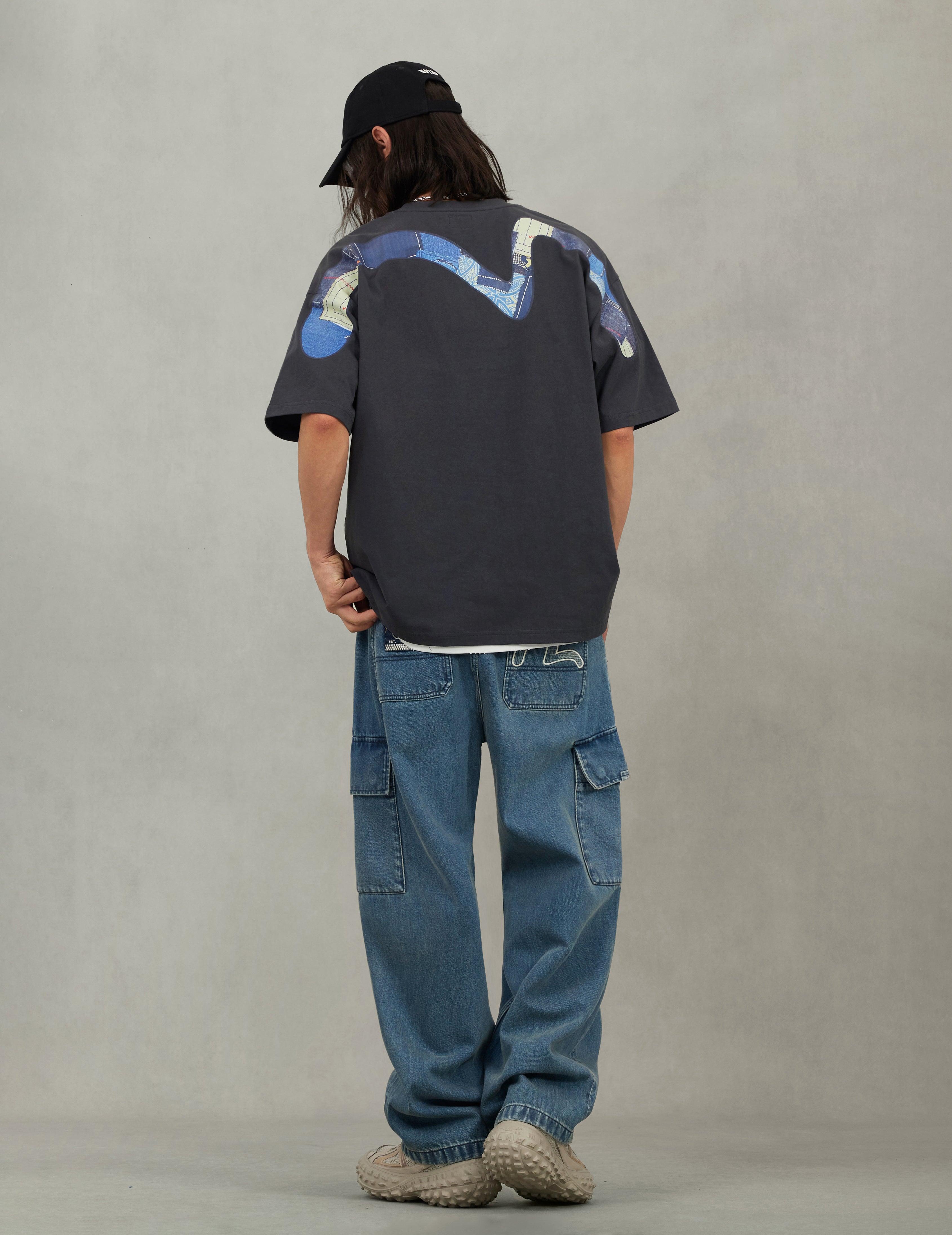 刺し子大黒 リラックスフィット Tシャツ