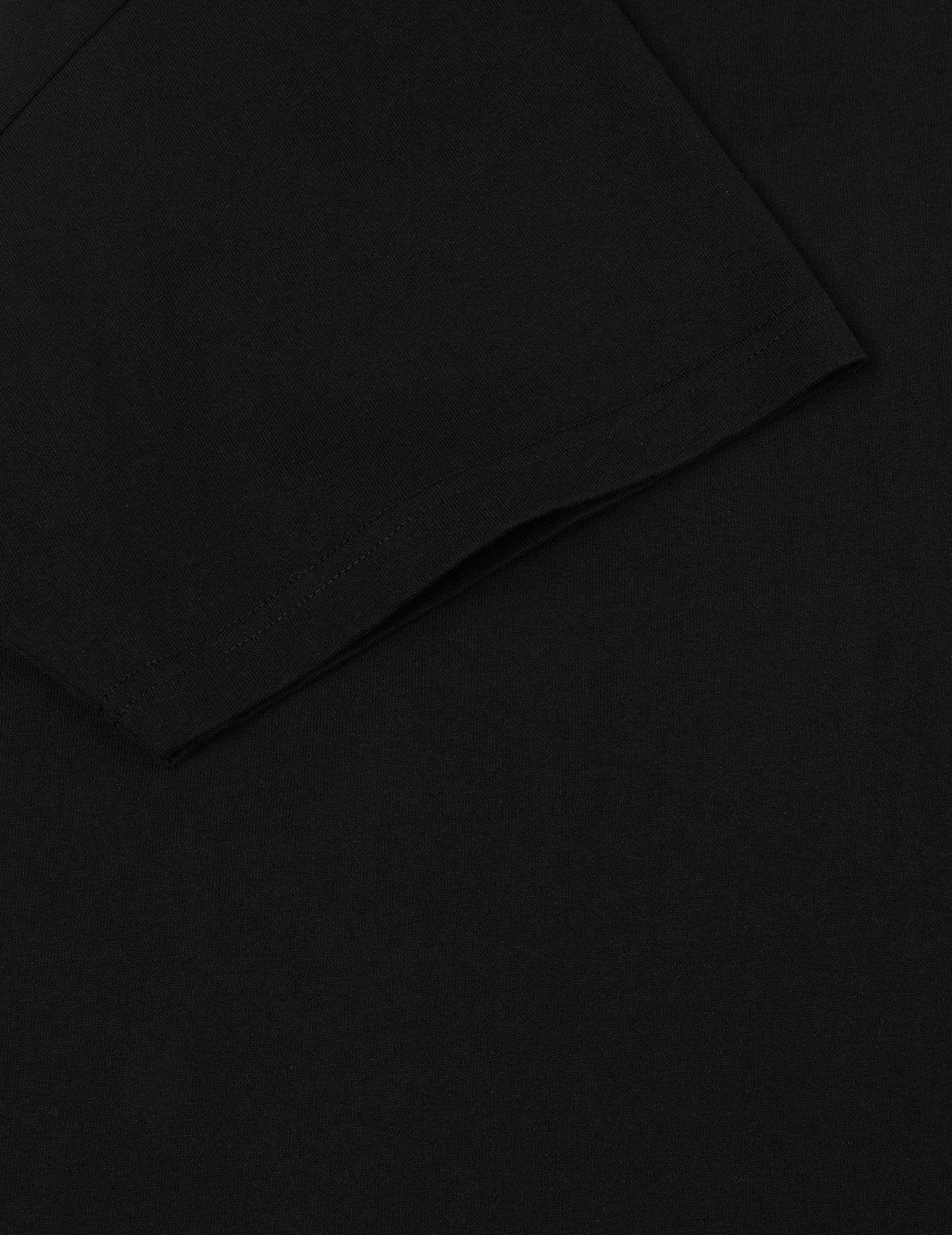 多ポケットカラーブロッキング刺子 ルーズフィット Tシャツ