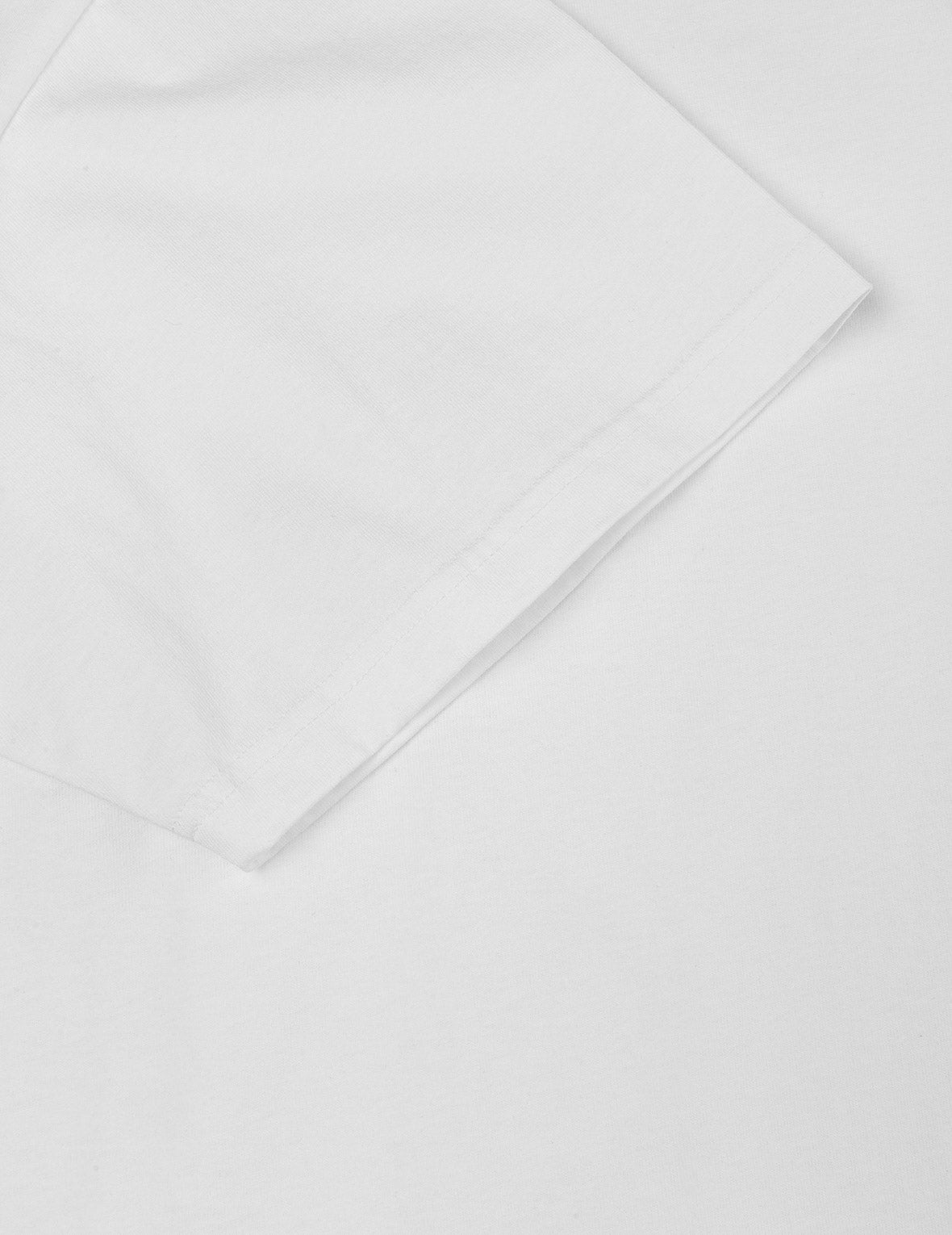 多ポケットカラーブロッキング刺子 ルーズフィット Tシャツ