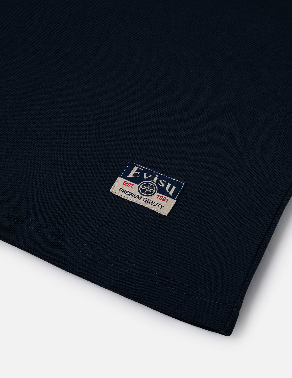 鶴の飛翔と大黒プリント ルーズフィット Tシャツ