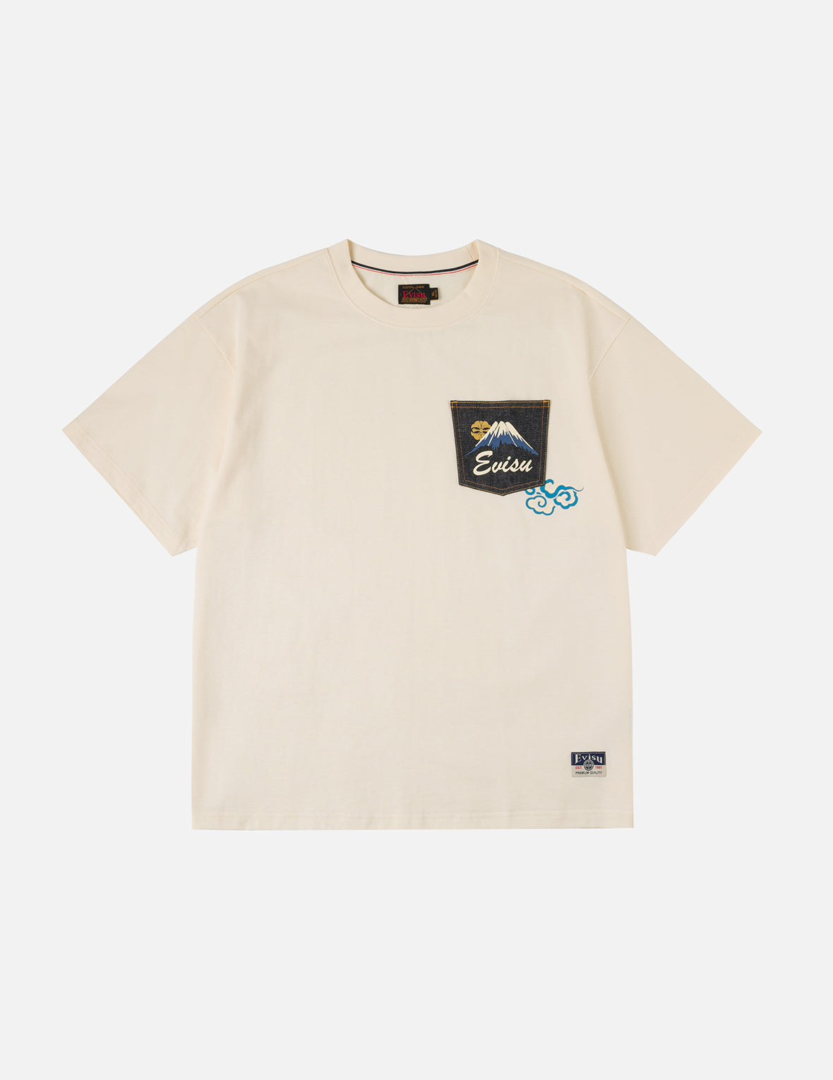 仏頭獅子舞プリント リラックスフィット Tシャツ