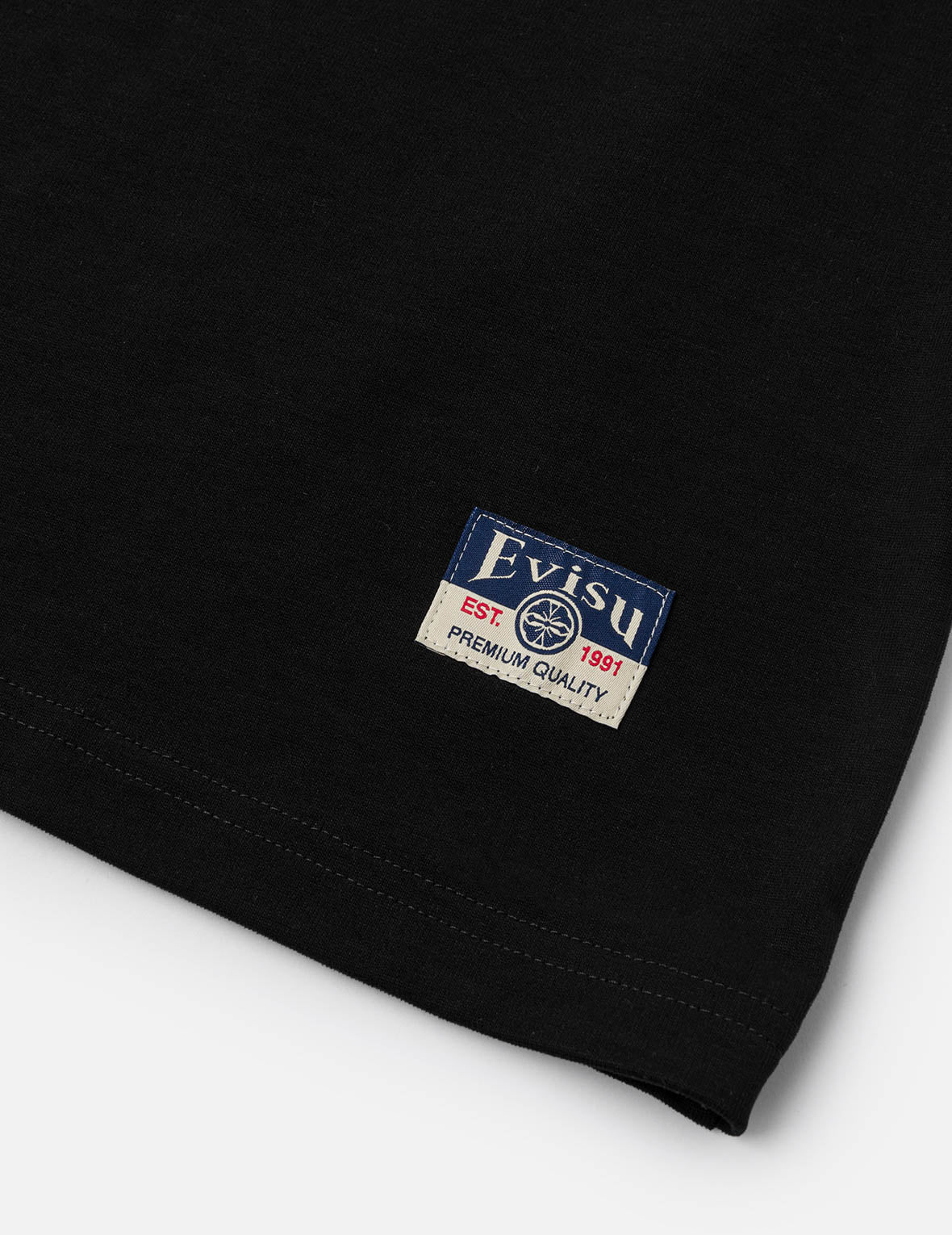 獅子舞と山刺繍 リラックスフィット Tシャツ