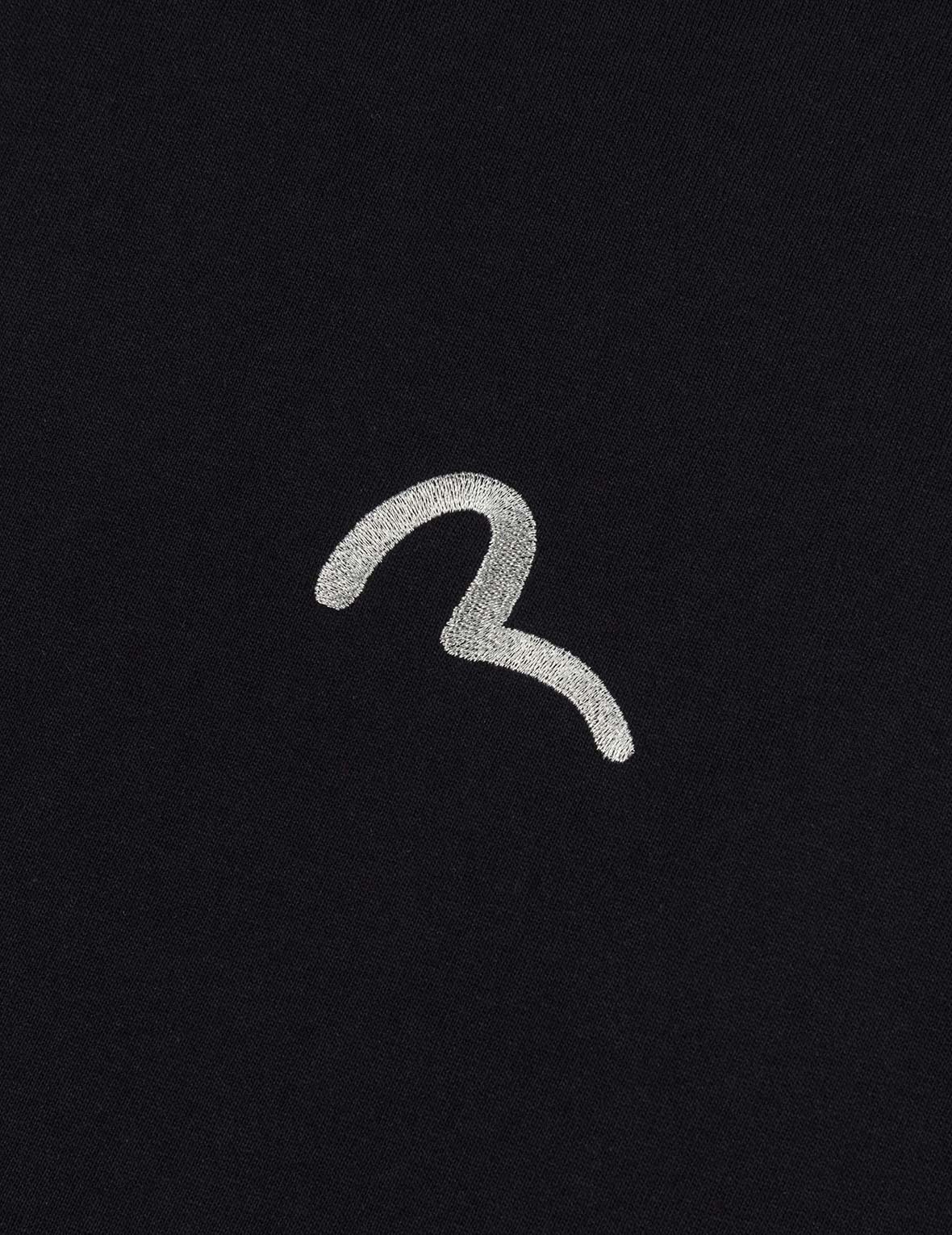 カモメ刺繍 リラックスフィット Tシャツ