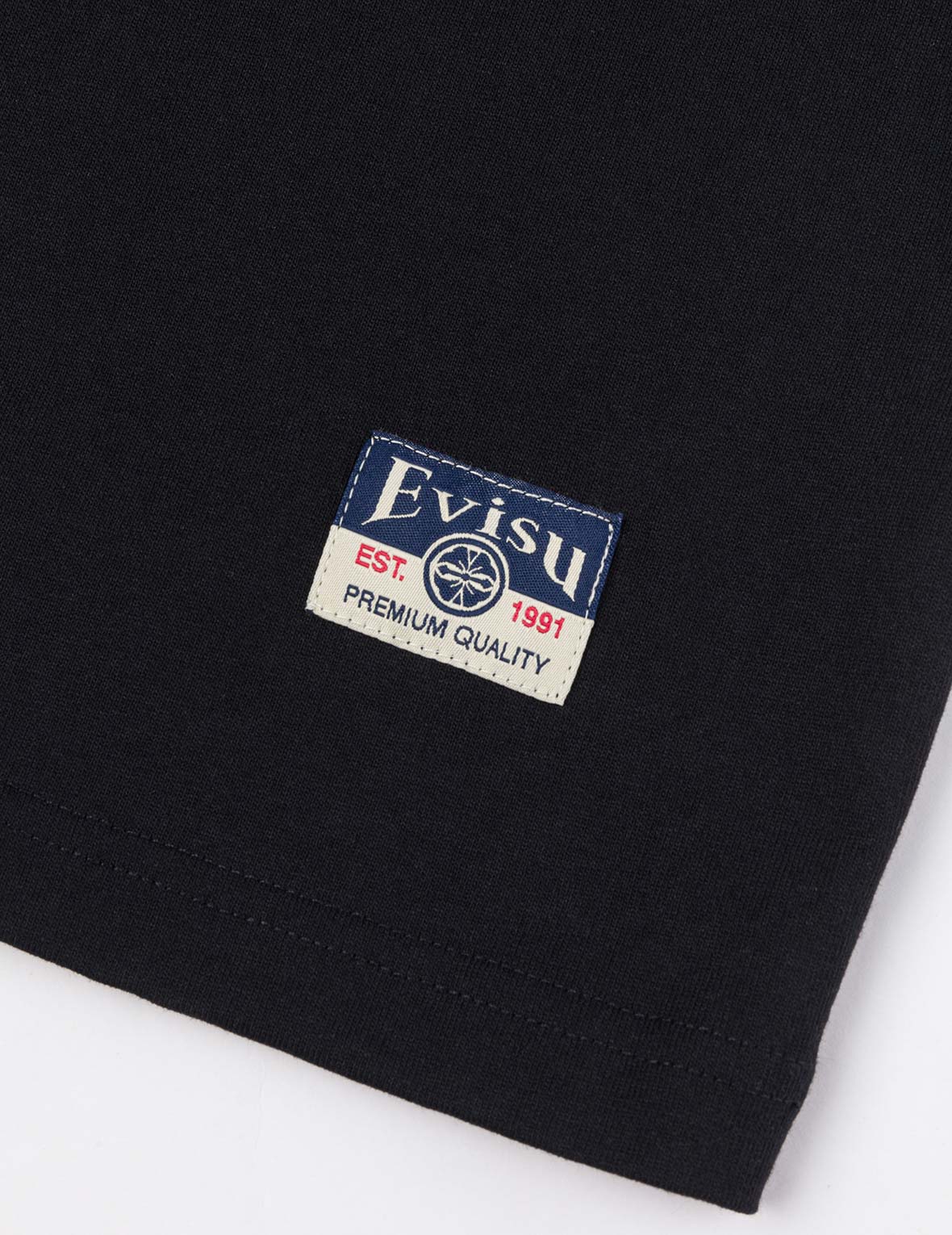 カモメ刺繍 リラックスフィット Tシャツ