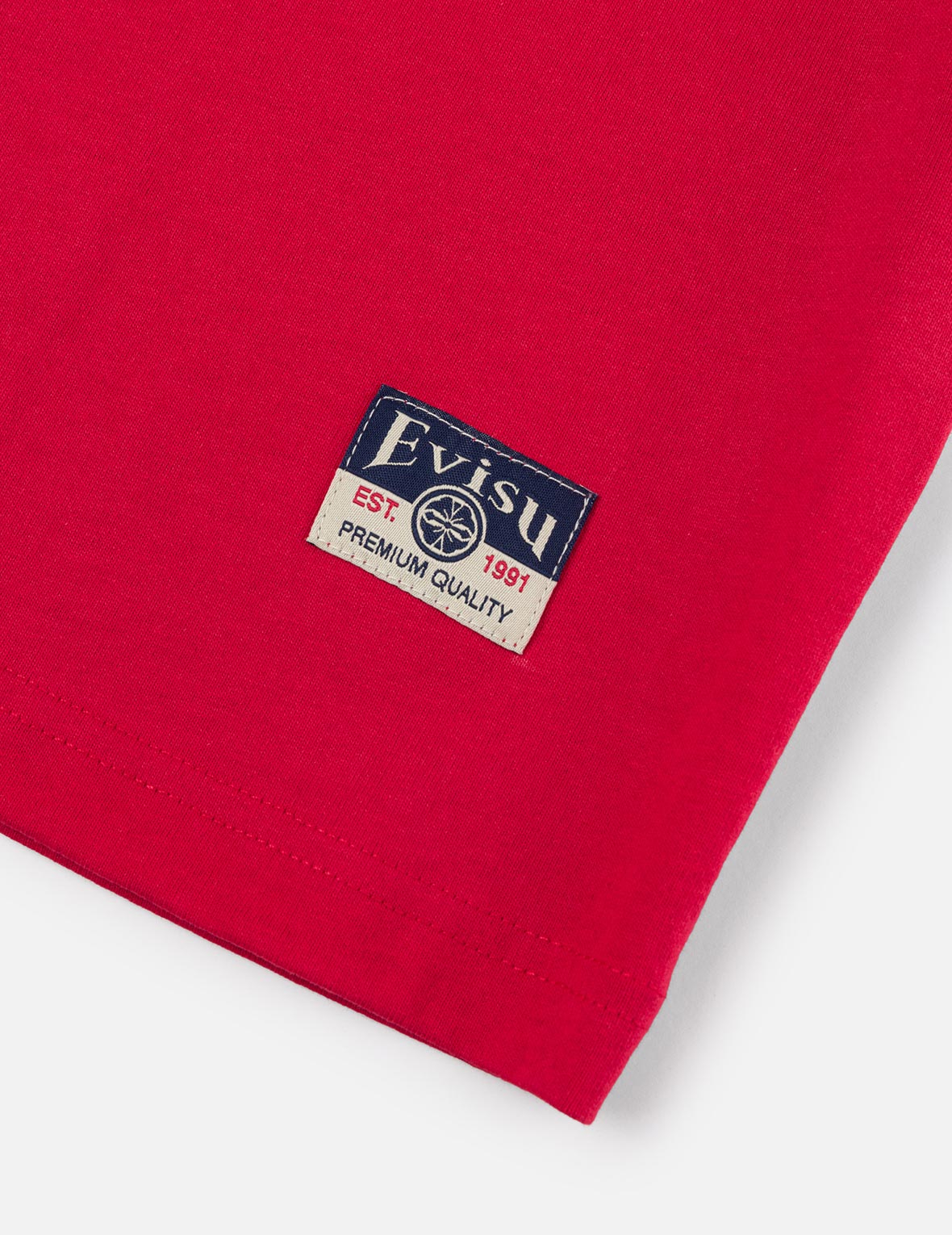 カモメ刺繍 リラックスフィット Tシャツ
