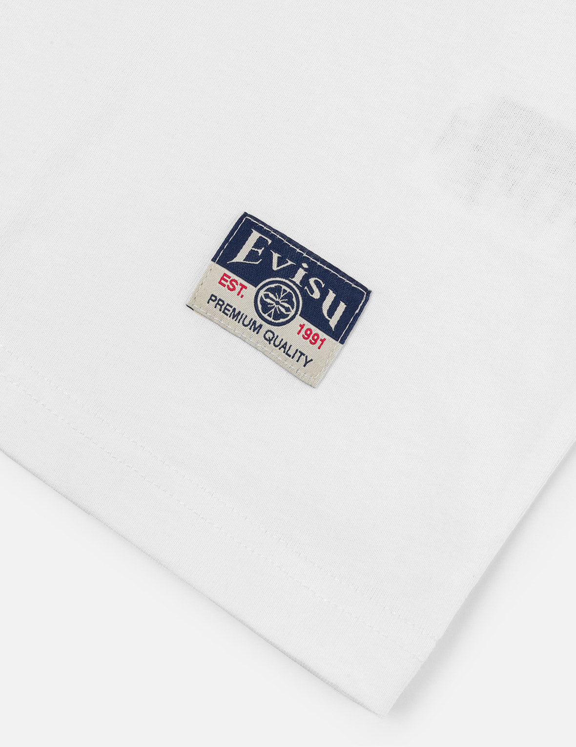 カモメ刺繍 リラックスフィット Tシャツ
