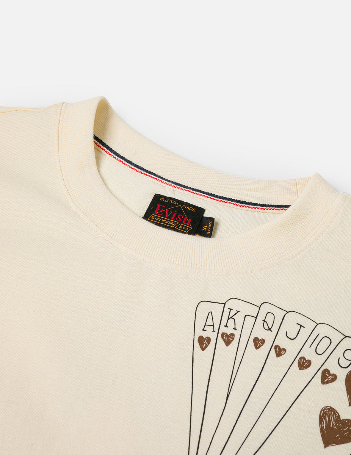 オールオーバー手描きマルチロゴプリント レギュラーフィット Tシャツ