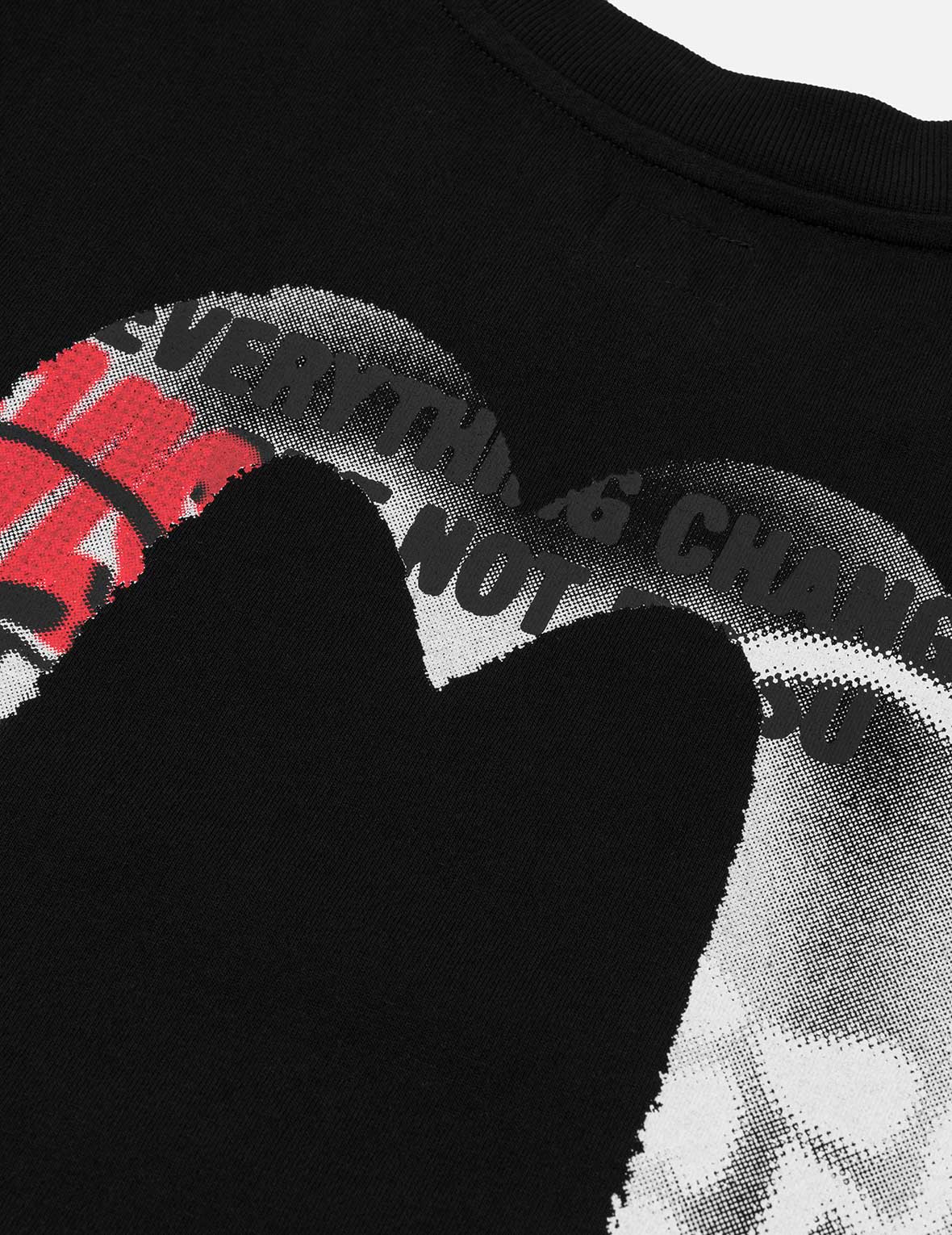 グラフィティスタイル大黒プリント リラックスフィット Tシャツ