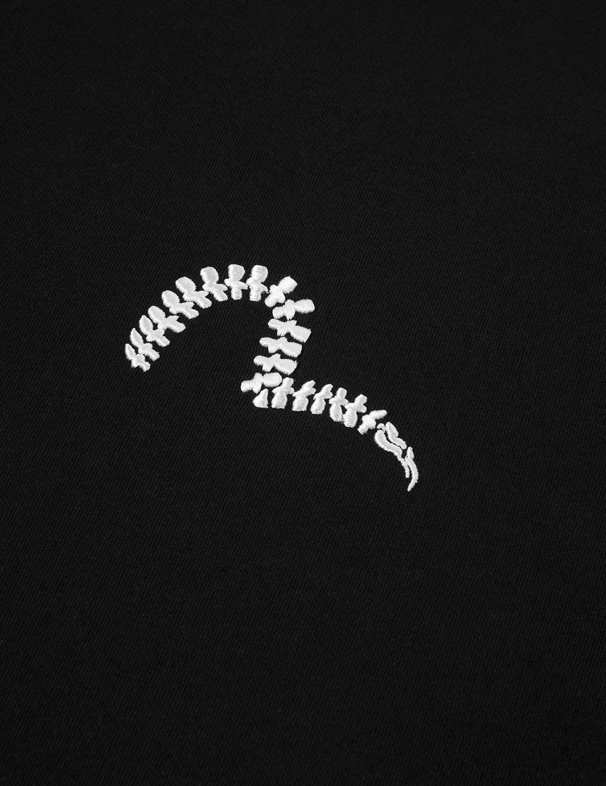 スカルとカモメプリント オーバーサイズ Tシャツ