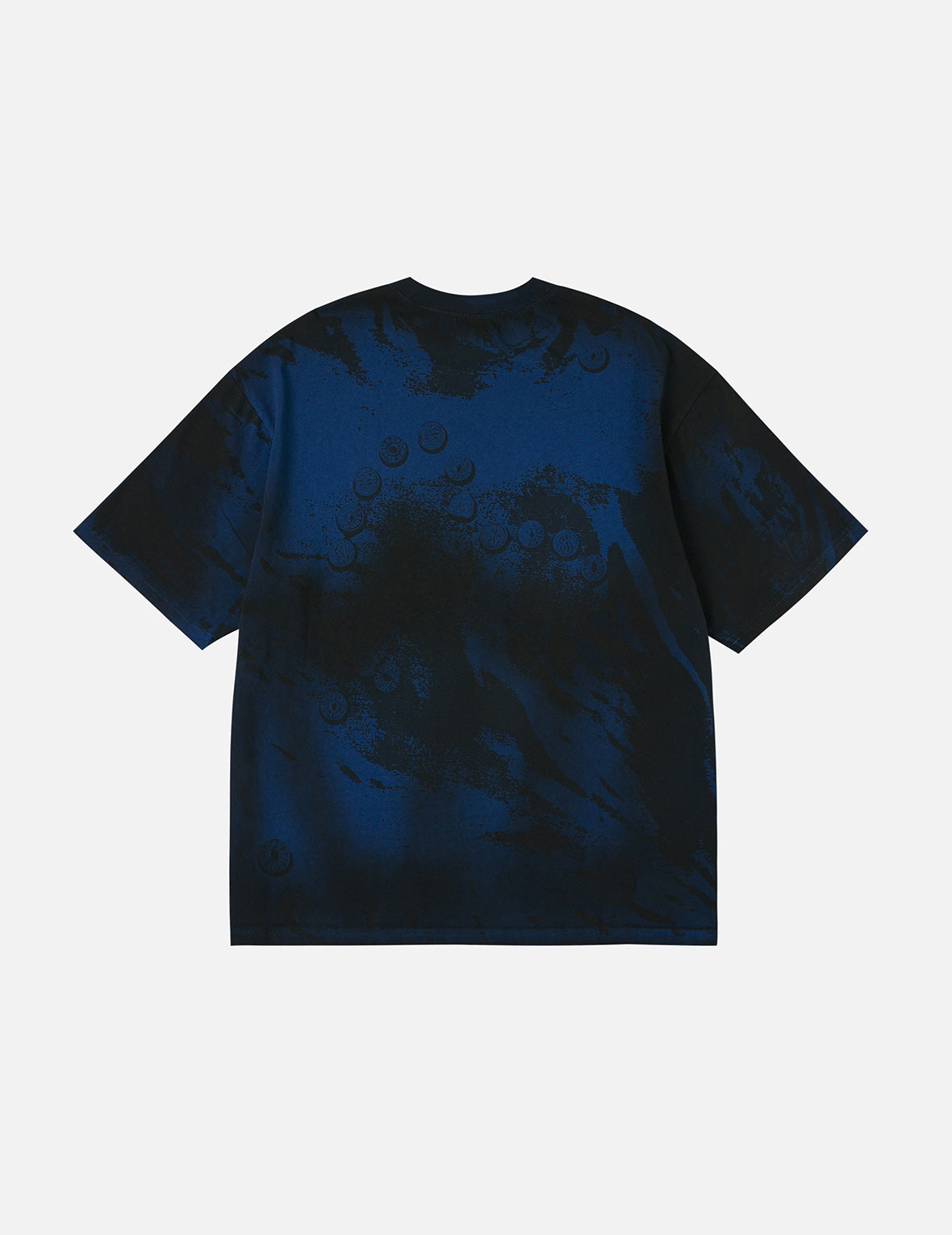 ボタンカモメプリント オーバーサイズ Tシャツ