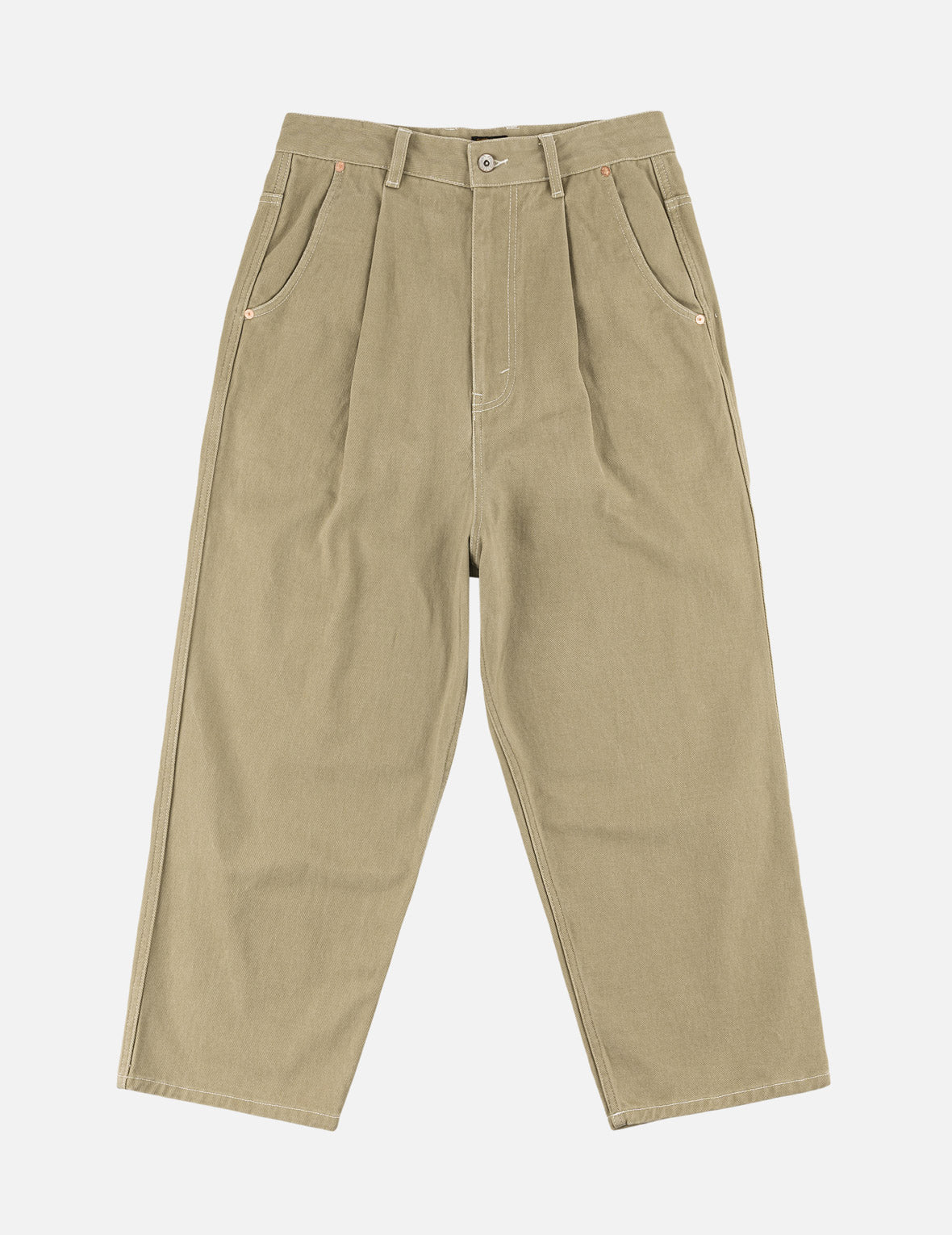 Seagull Embroidered Balloon Woven Pants