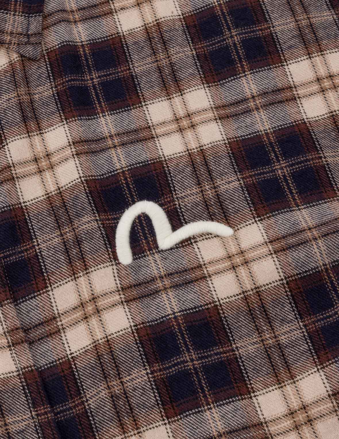 All-Over Seagull Checked Shirt