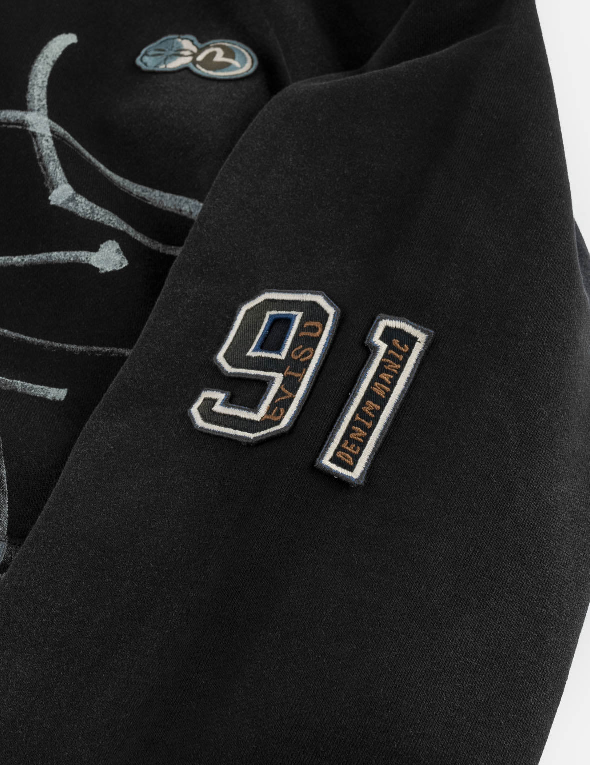 Fortune Embroidered Badges Hoodie