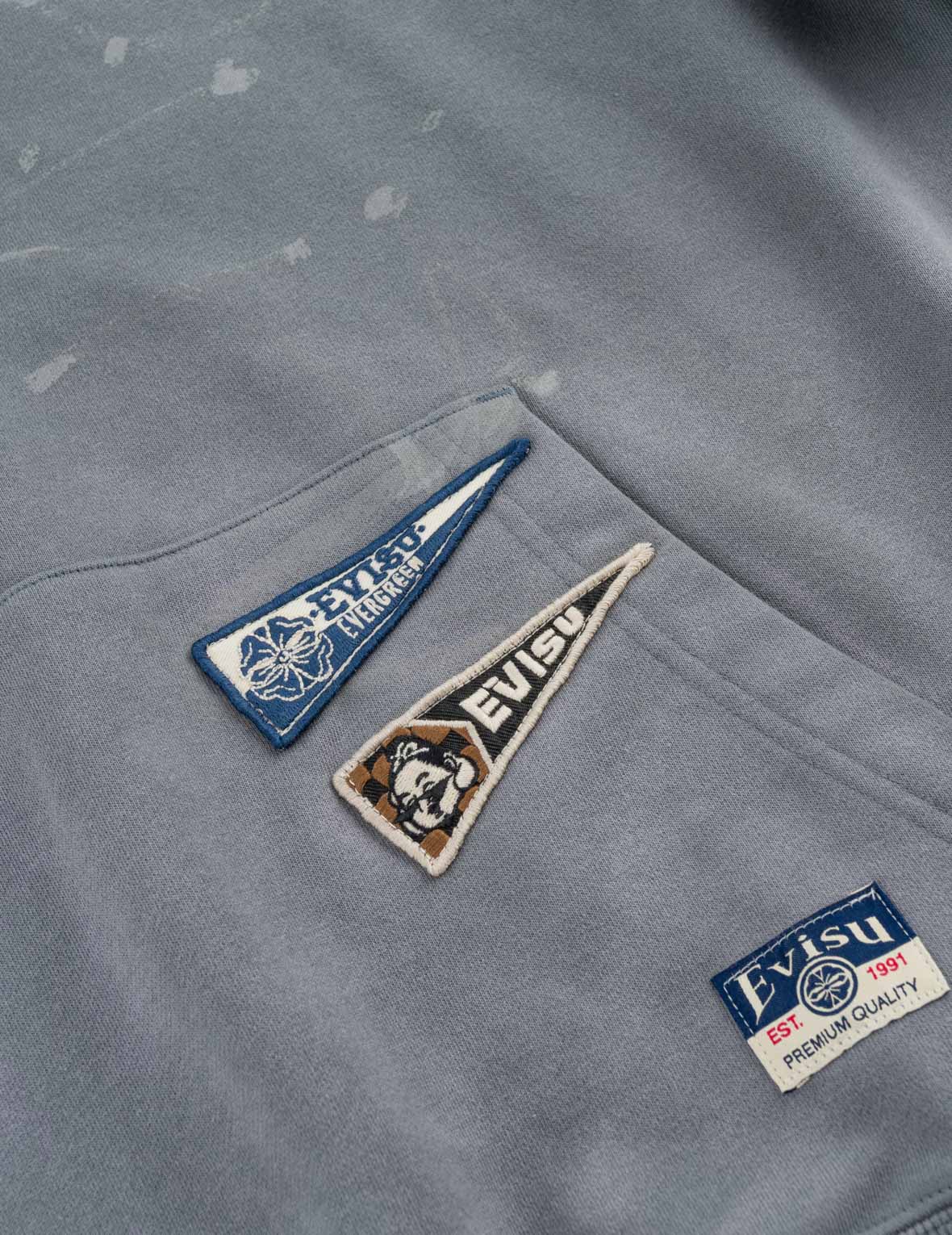 Fortune Embroidered Badges Hoodie
