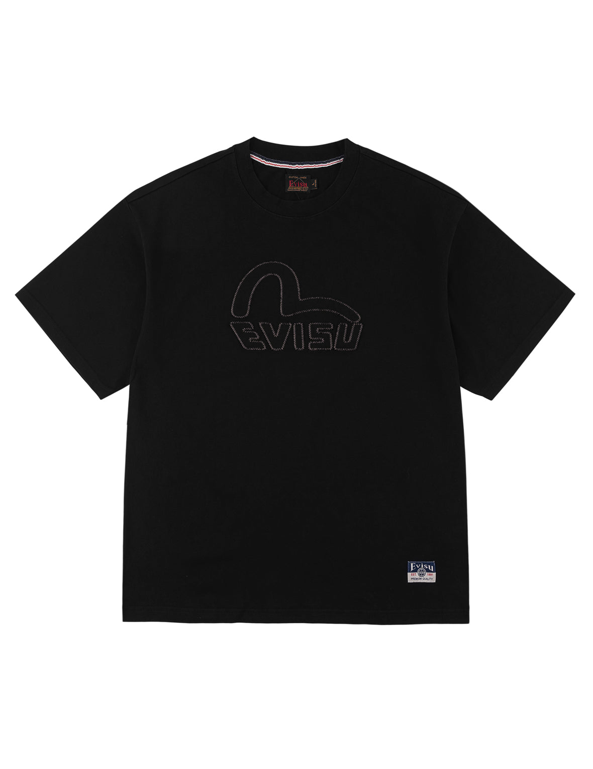 同色アップリケカモメ Tシャツ