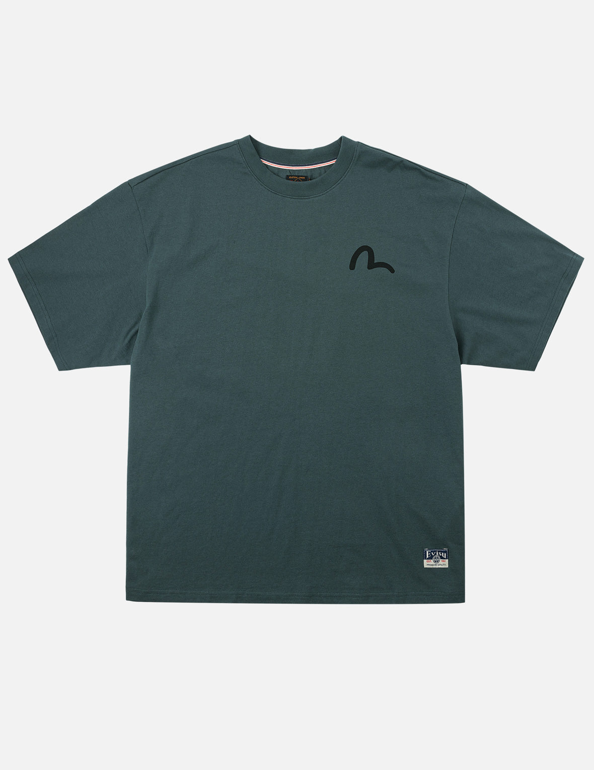 グリッターカモメプリント Tシャツ