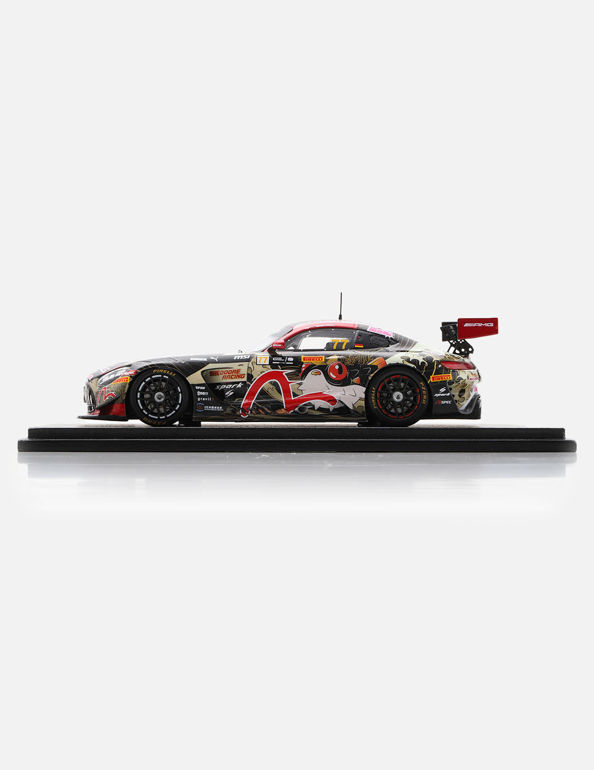 EVISU X Mercedes-AMG GT3 1:43 Scale Model Car