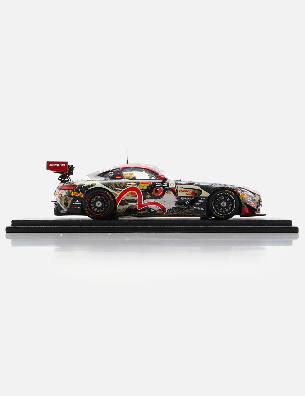 EVISU X Mercedes-AMG GT3 1:43 Scale Model Car
