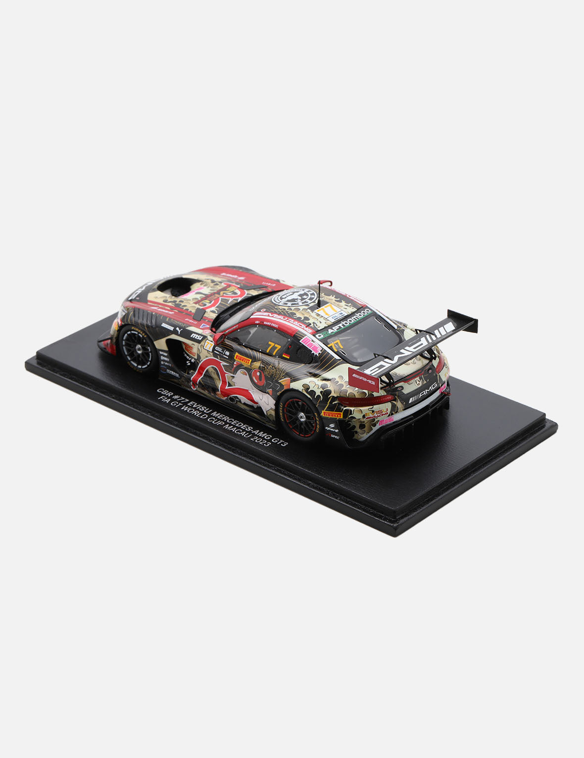 EVISU X Mercedes-AMG GT3 1:43 Scale Model Car