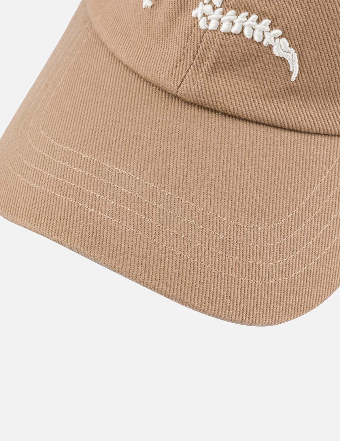 カモメ刺繍 デニムキャップ