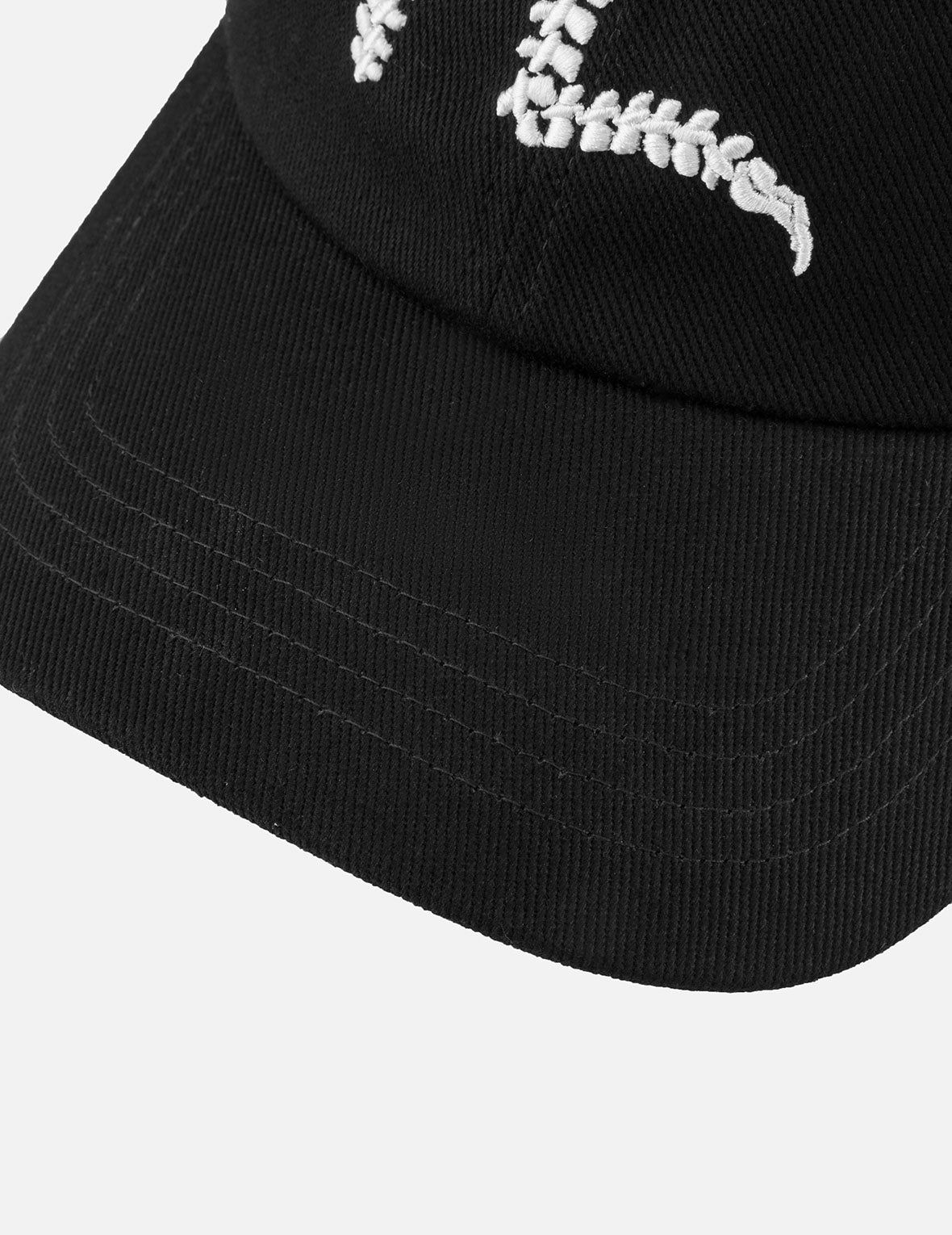 カモメ刺繍 デニムキャップ