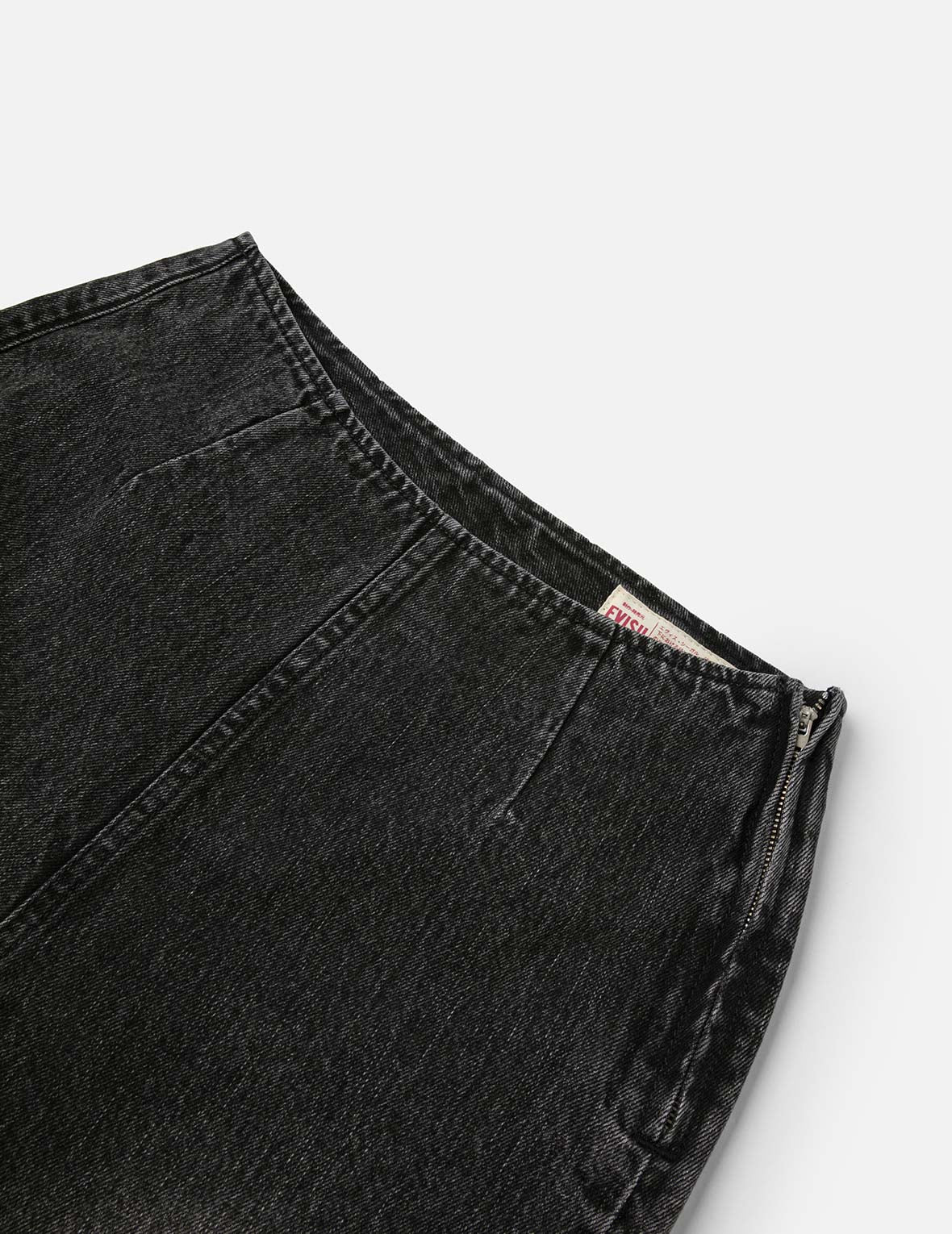 モットルドカモメとディストレスド ファッションフィット デニムスコート