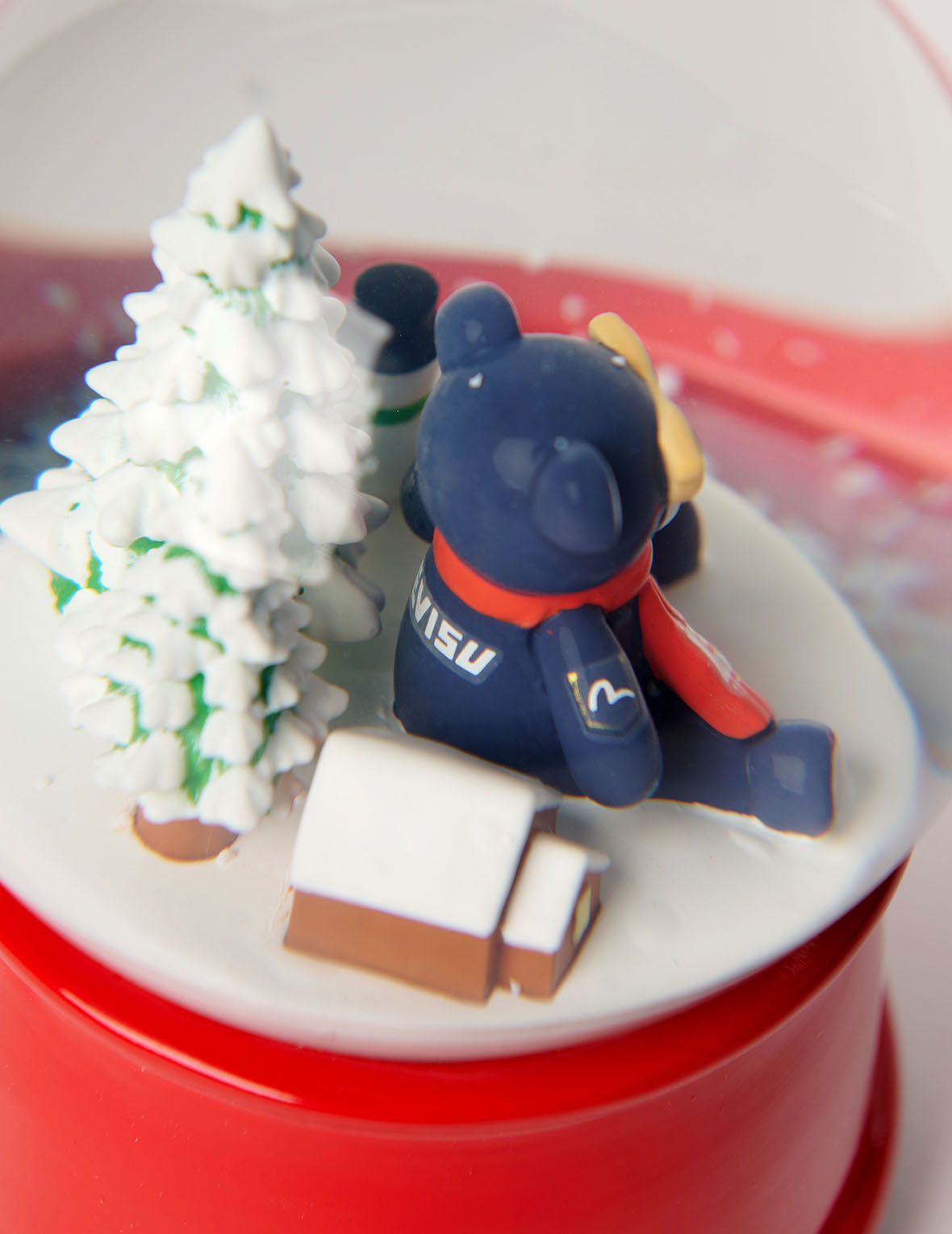 くまさん クリスマス スノーグローブ
