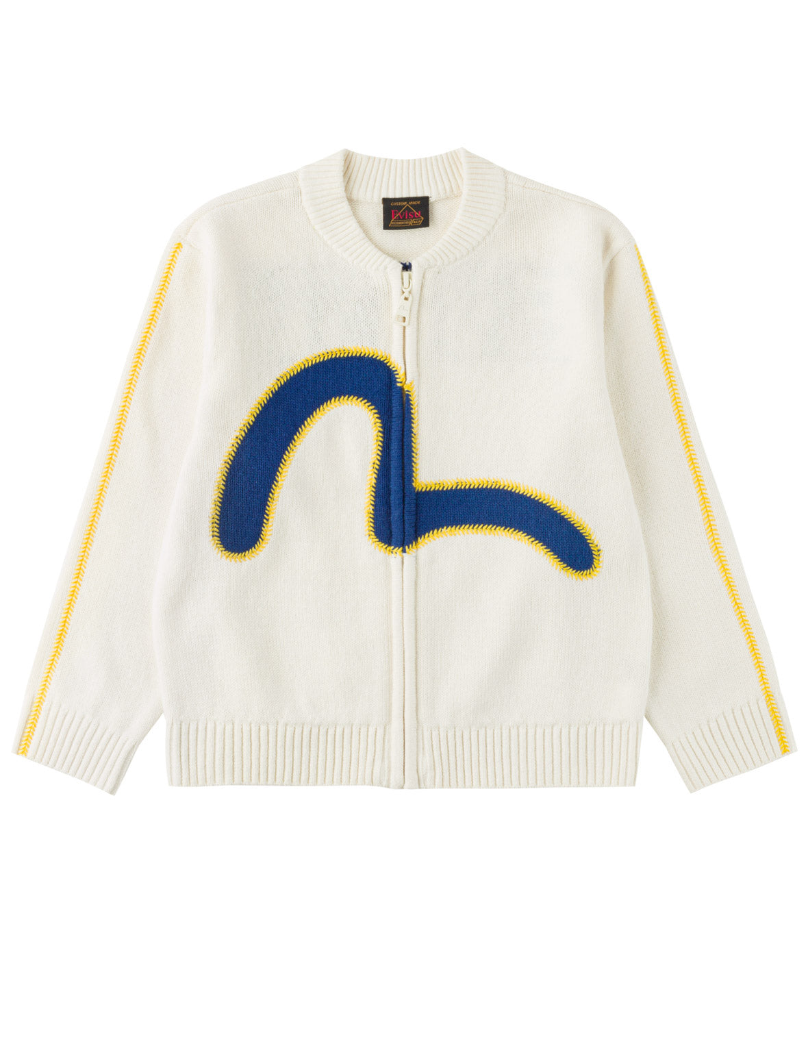Seagull Zip-Up Cardigan
