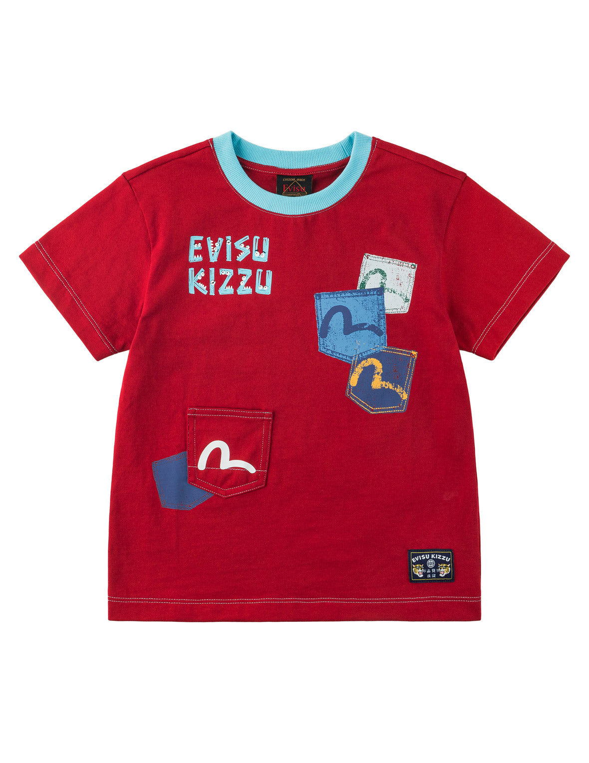 カモメ マルチポケット ショートスリーブTシャツ