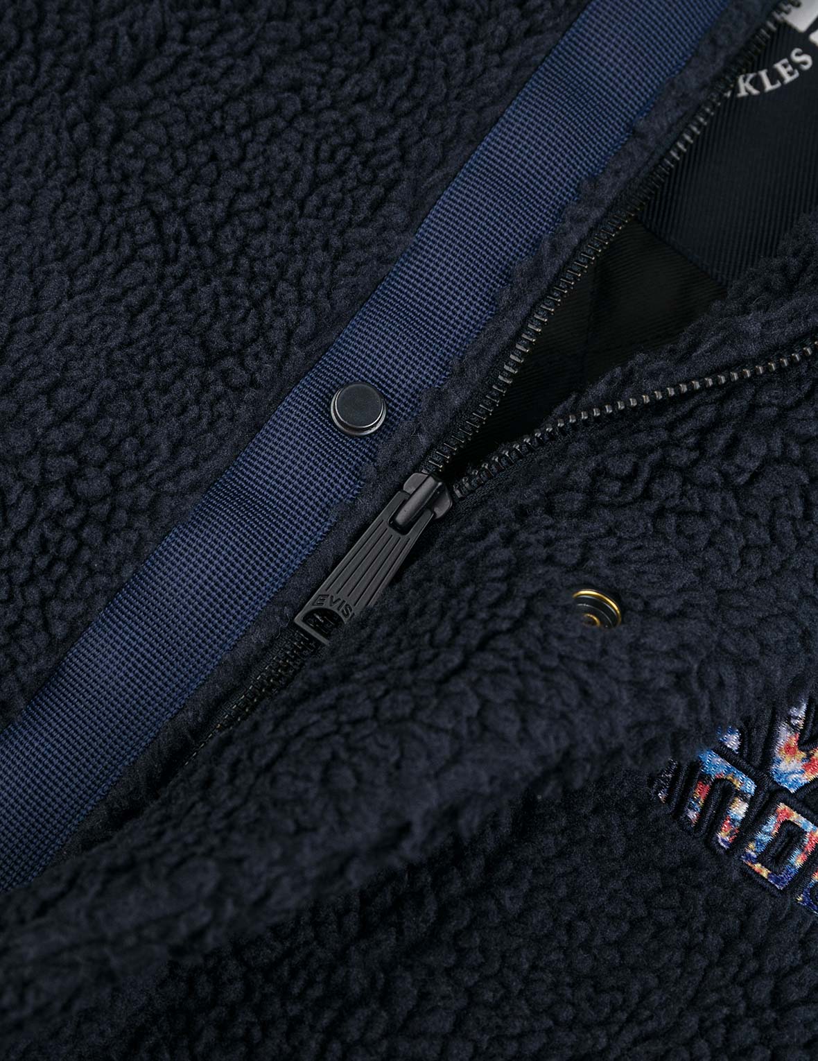 EVISU X MOOSE KNUCKLES Ukiyo-e Sherpa Jacket