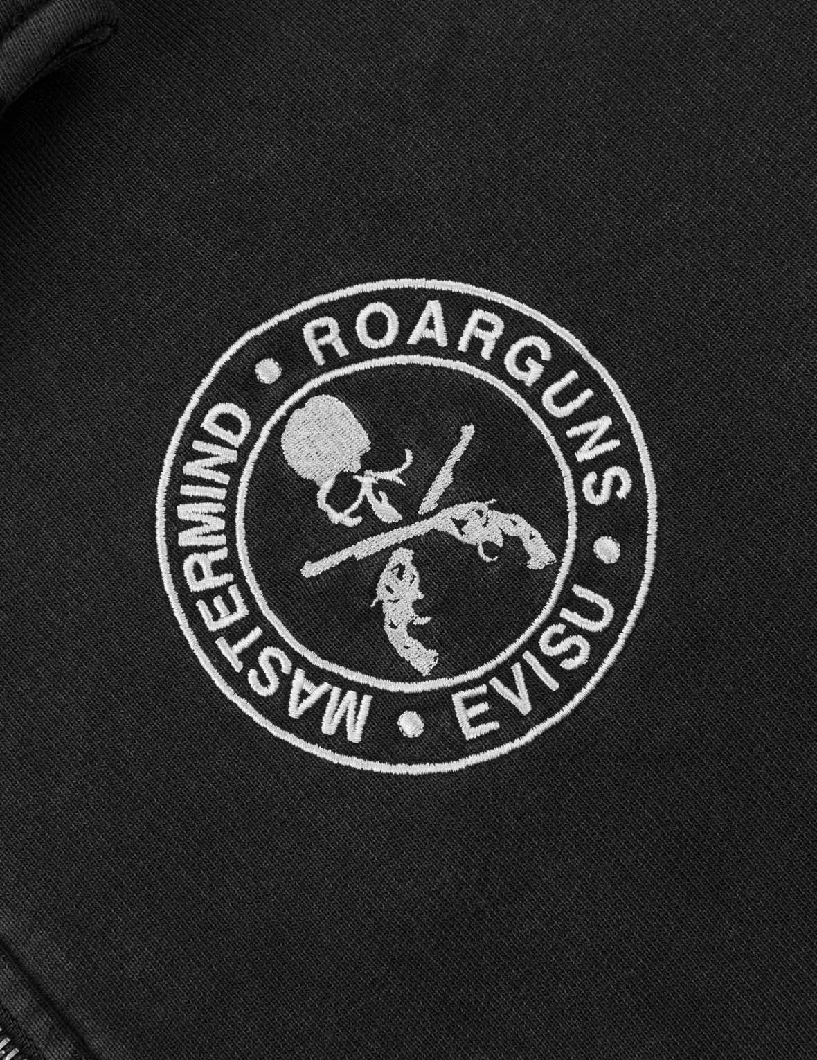 EVISU x mastermind JAPAN x roarguns スカルガンズ大M アフターフード スウェットシャツ