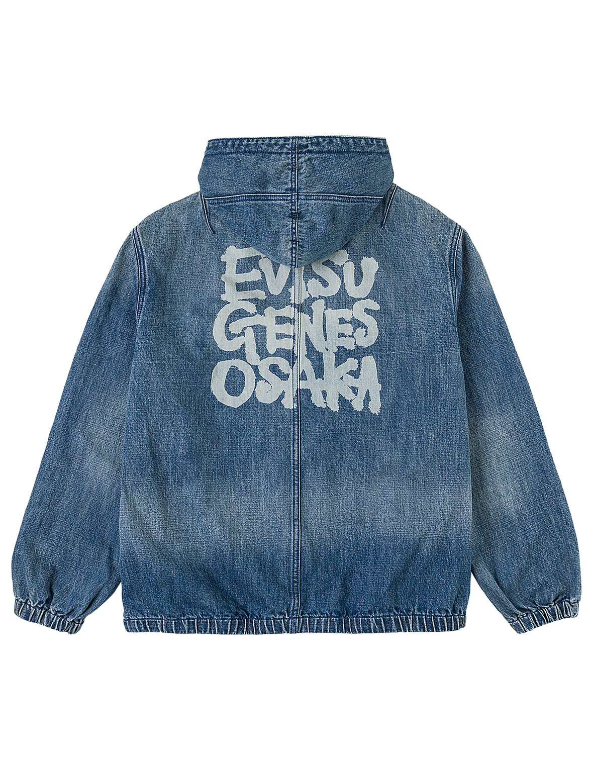 デニムフーデッドアノラックジャケット – EVISU