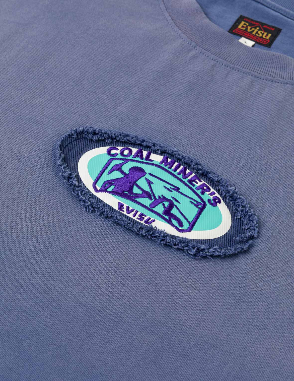 ウォッシュドマルチプロセスマイナーバッジTシャツ