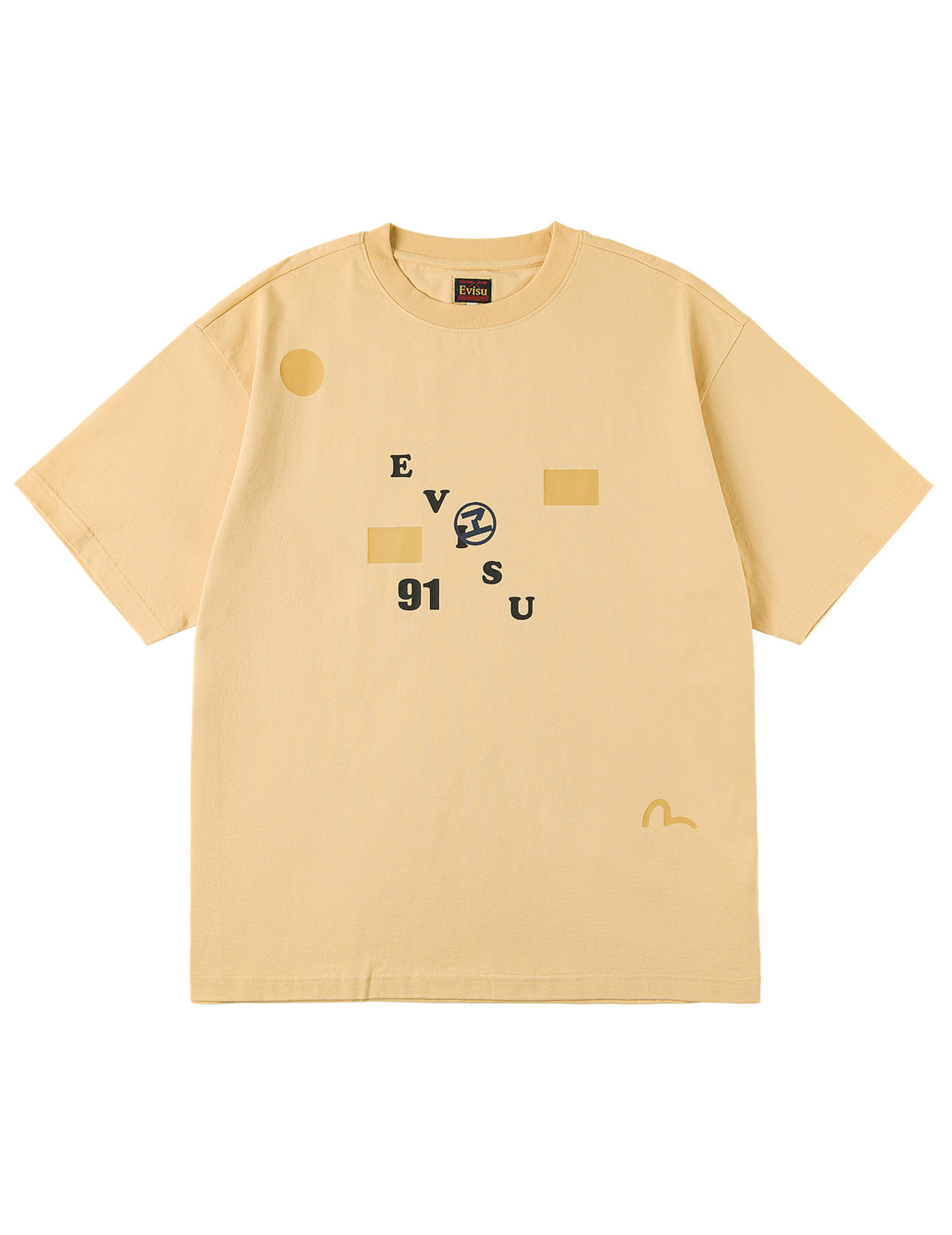 デセントラライズドロゴとエンボスドシーTシャツ