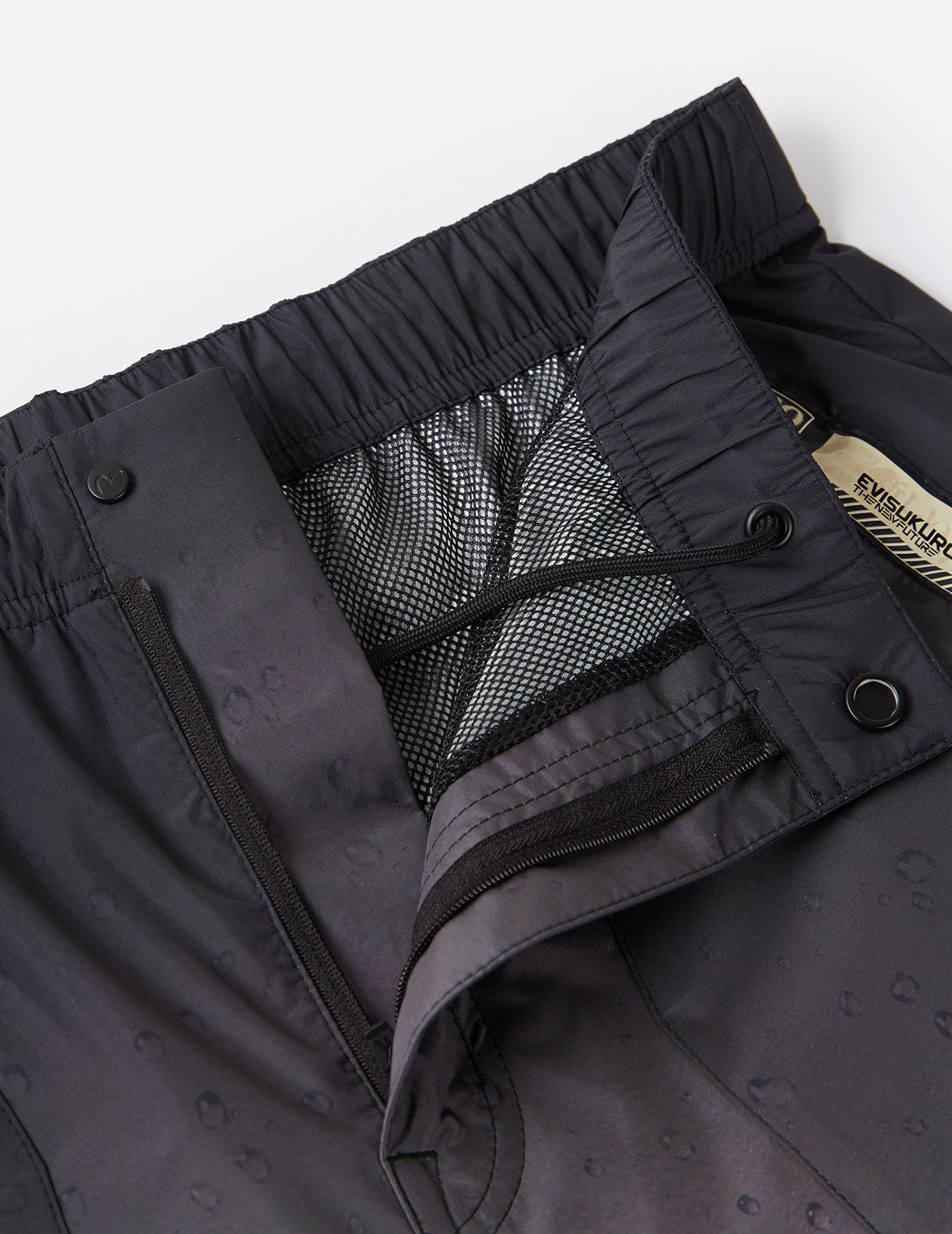 3D Raindrop Print Sport Shorts