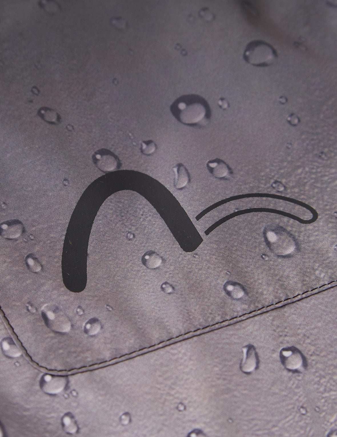 3D Raindrop Print Sport Shorts