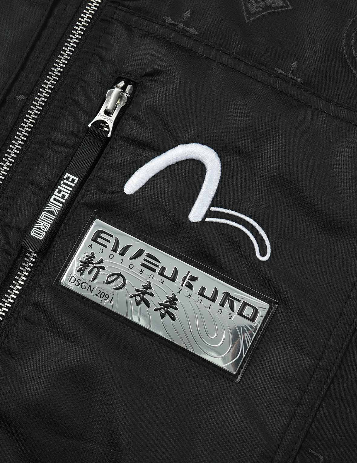 モノグラムジャカードボンバージャケット