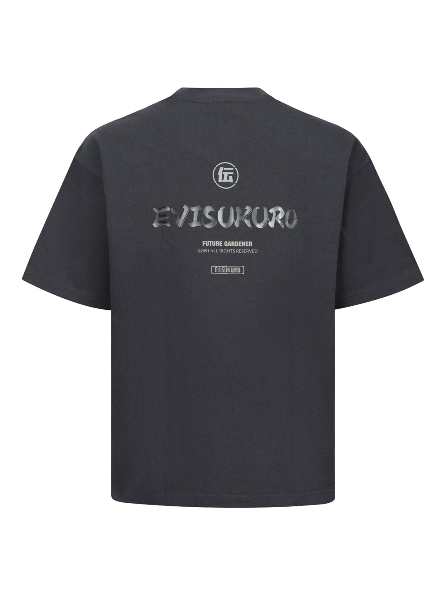 マルチロゴプリントルーズフィットTシャツ