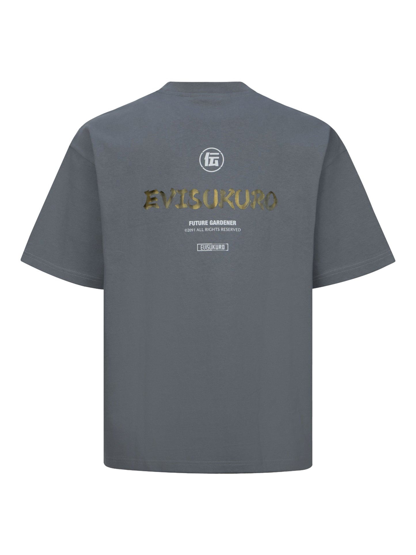 マルチロゴプリントルーズフィットTシャツ