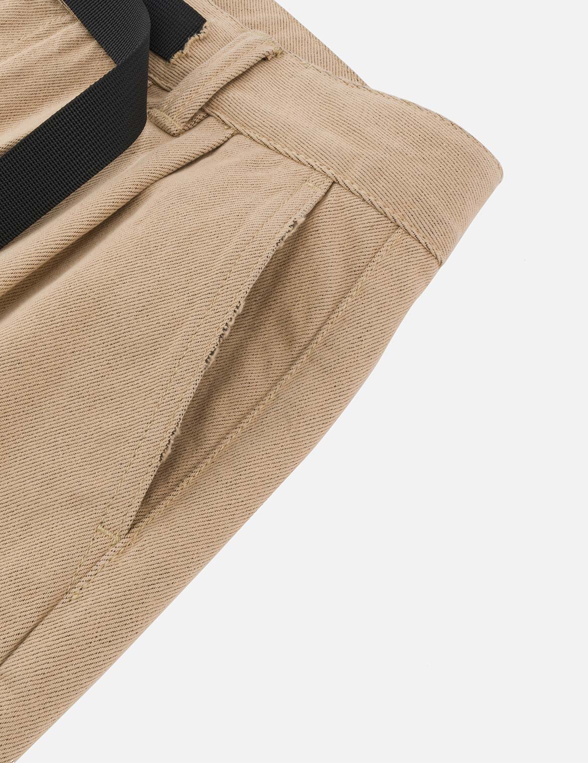 ツートーンダメージ加工オーバーサイズカーゴパンツ