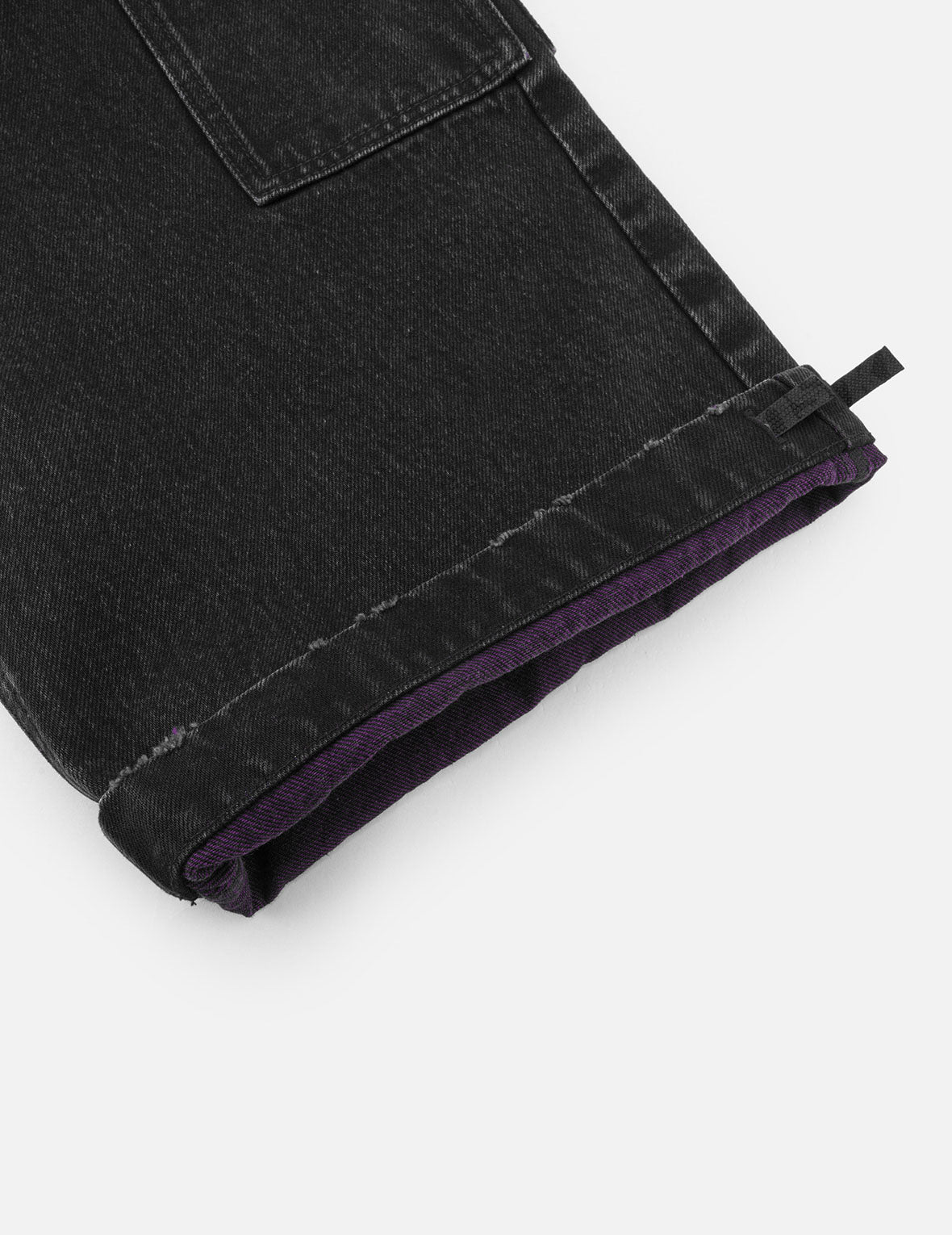 ツートーンダメージ加工オーバーサイズカーゴパンツ