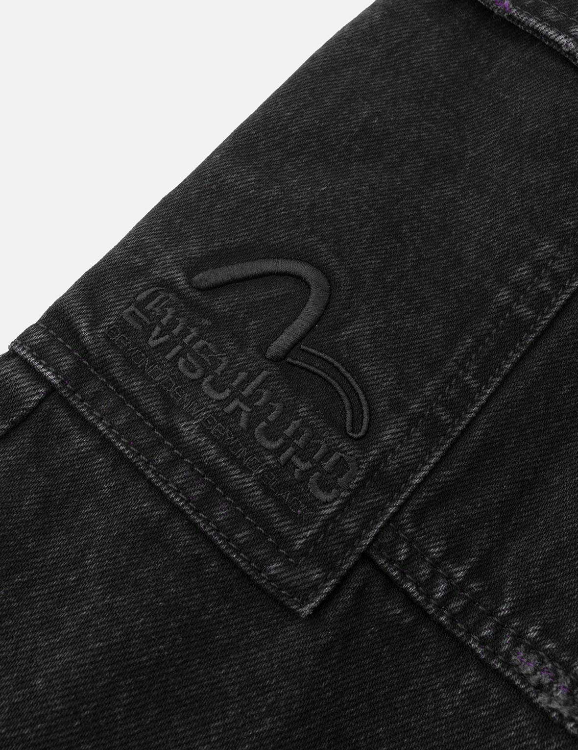 ツートーンダメージ加工オーバーサイズカーゴパンツ