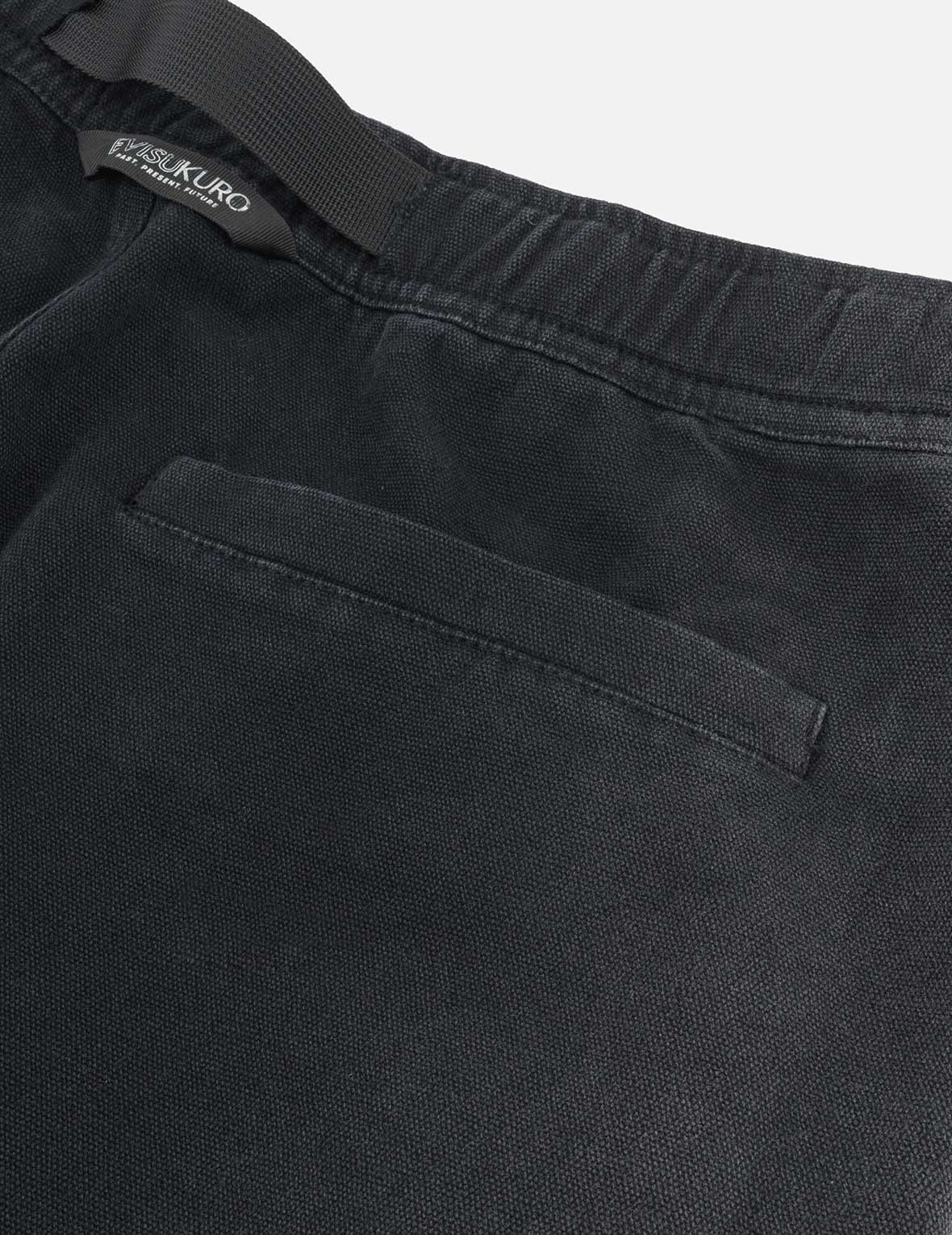 ピグメントダイウォッシュ カモメ刺繍 リラックスフィット ショーツ