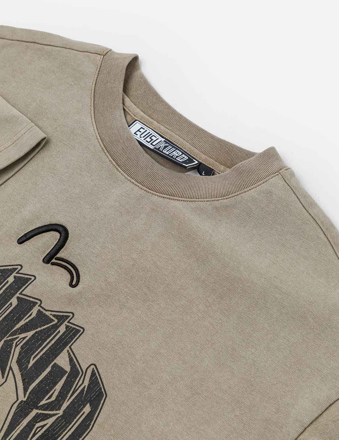 ダメージウォッシュリラックスフィットTシャツ
